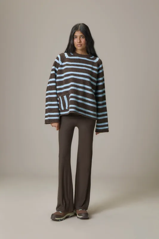 Jumble Stripe Knit Jumper sold by Sisters and Seekers