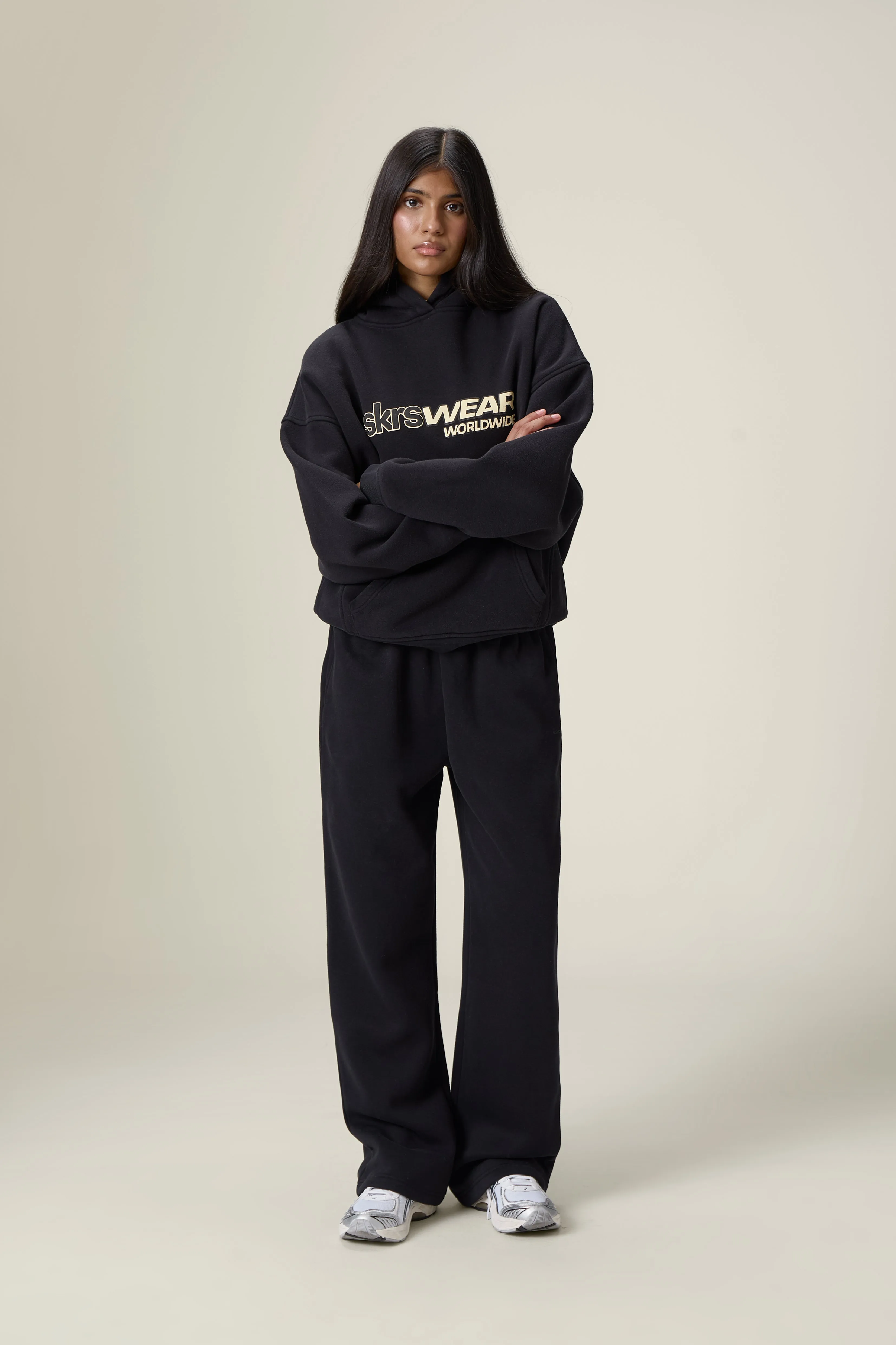 Seekers Wear Hoodie in Washed Black sold by Sisters and Seekers product image thumbnail 3