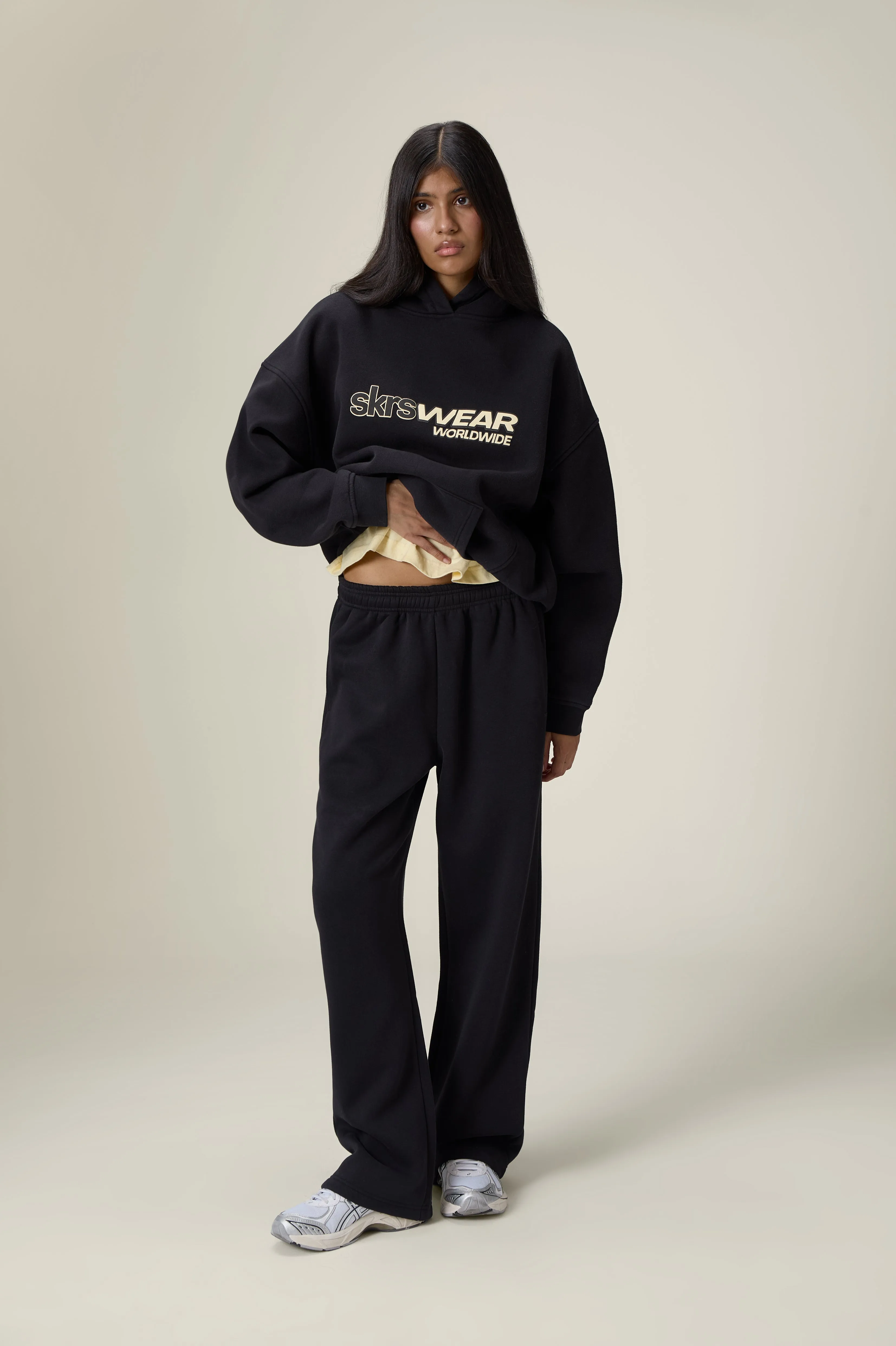 Seekers Wear Hoodie in Washed Black sold by Sisters and Seekers product image thumbnail 5
