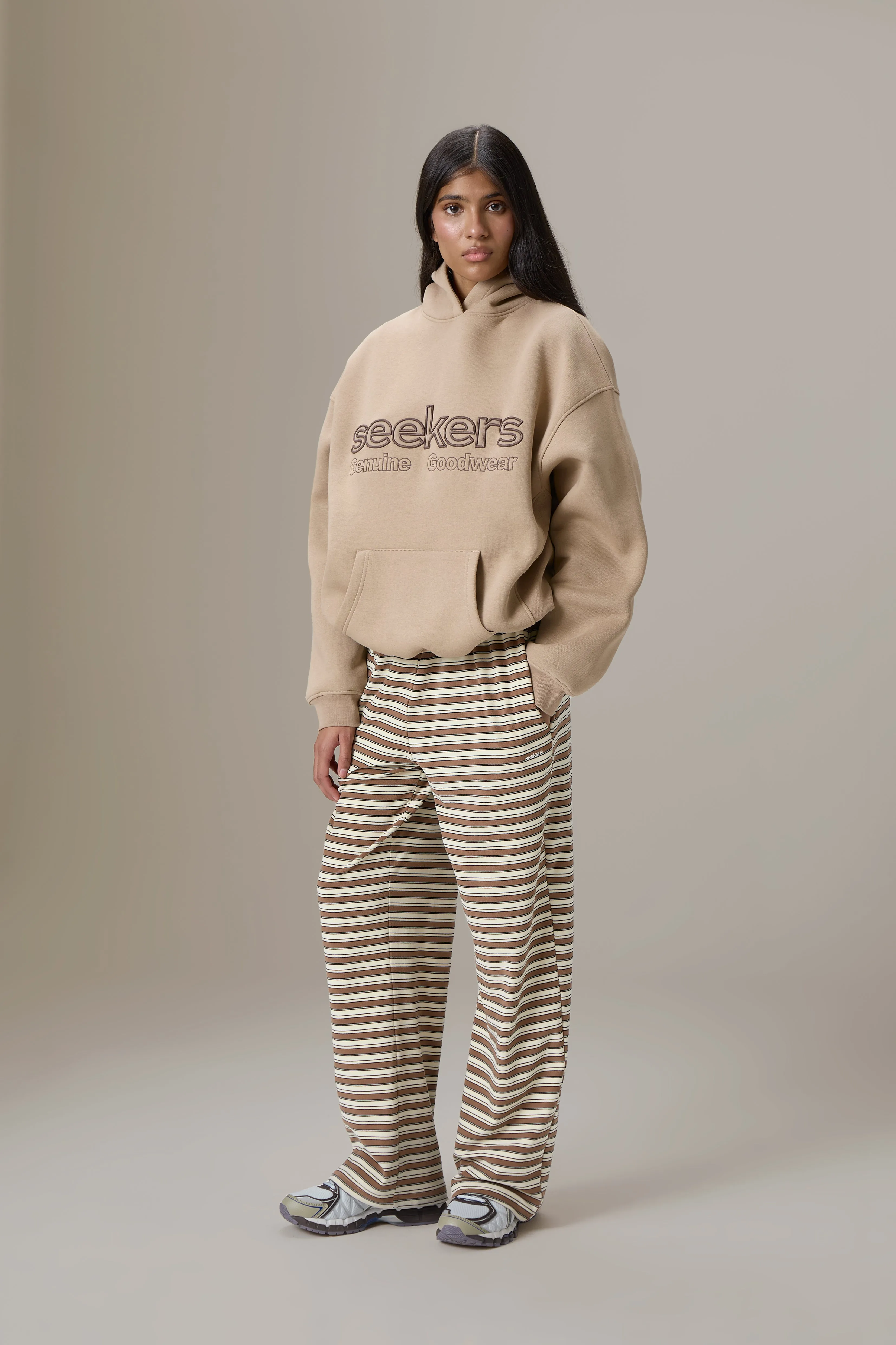 Seekers Goodwear Hoodie in Teddy Beige sold by Sisters and Seekers product image thumbnail 5