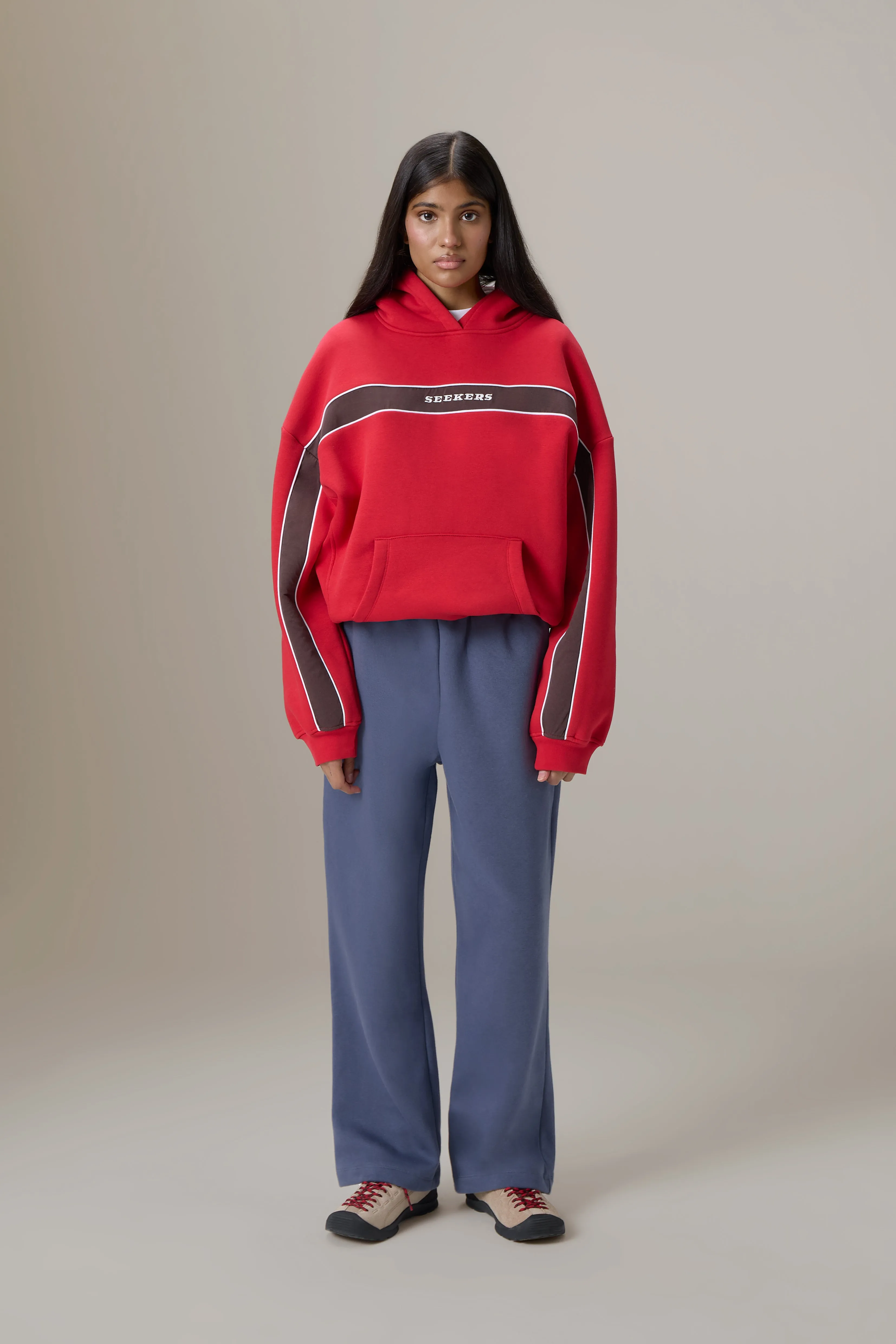 Seekers Speedway Hoodie in Red sold by Sisters and Seekers product image thumbnail 4