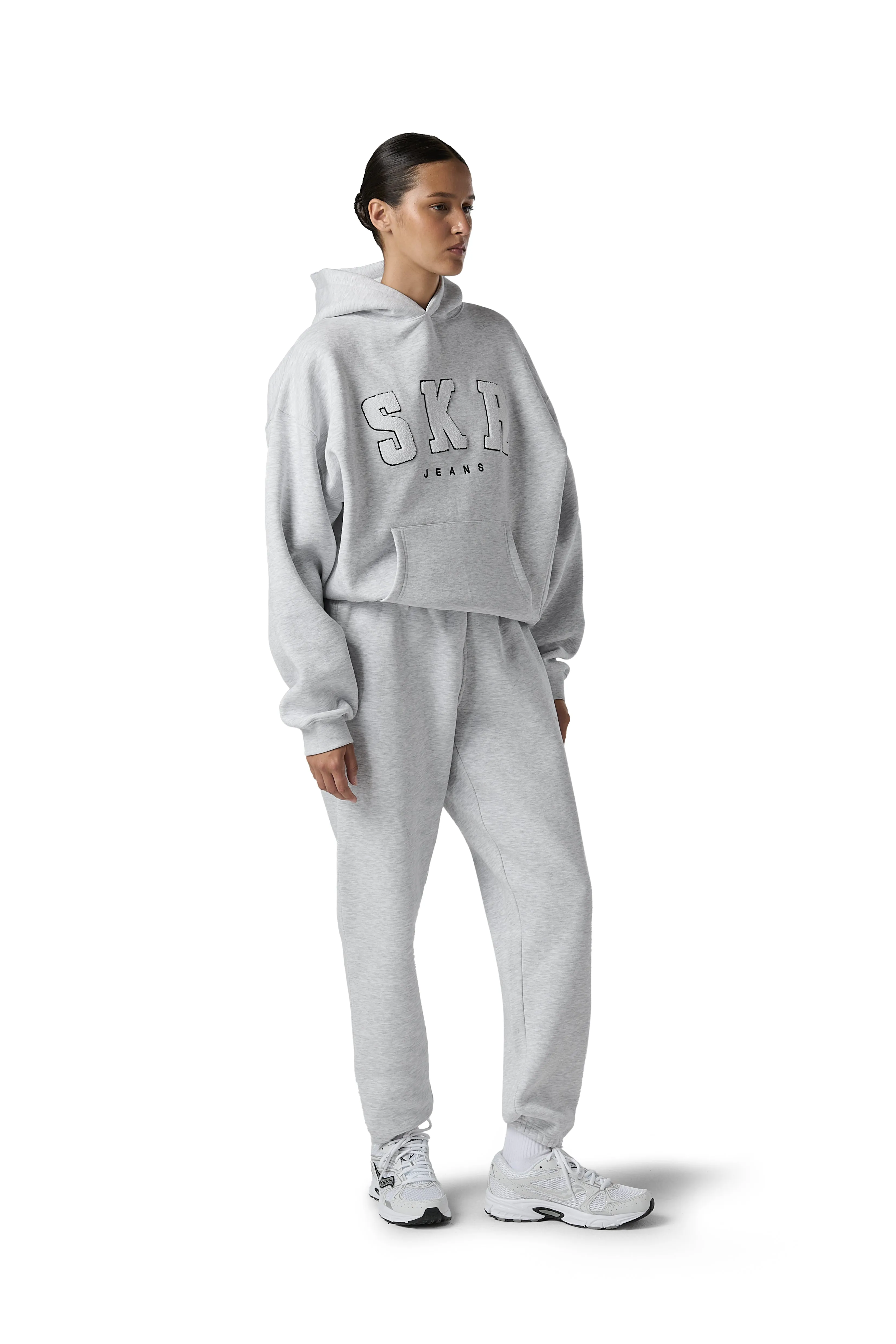 Official SKR Logo Hoodie in Passive sold by Sisters and Seekers product image thumbnail 4