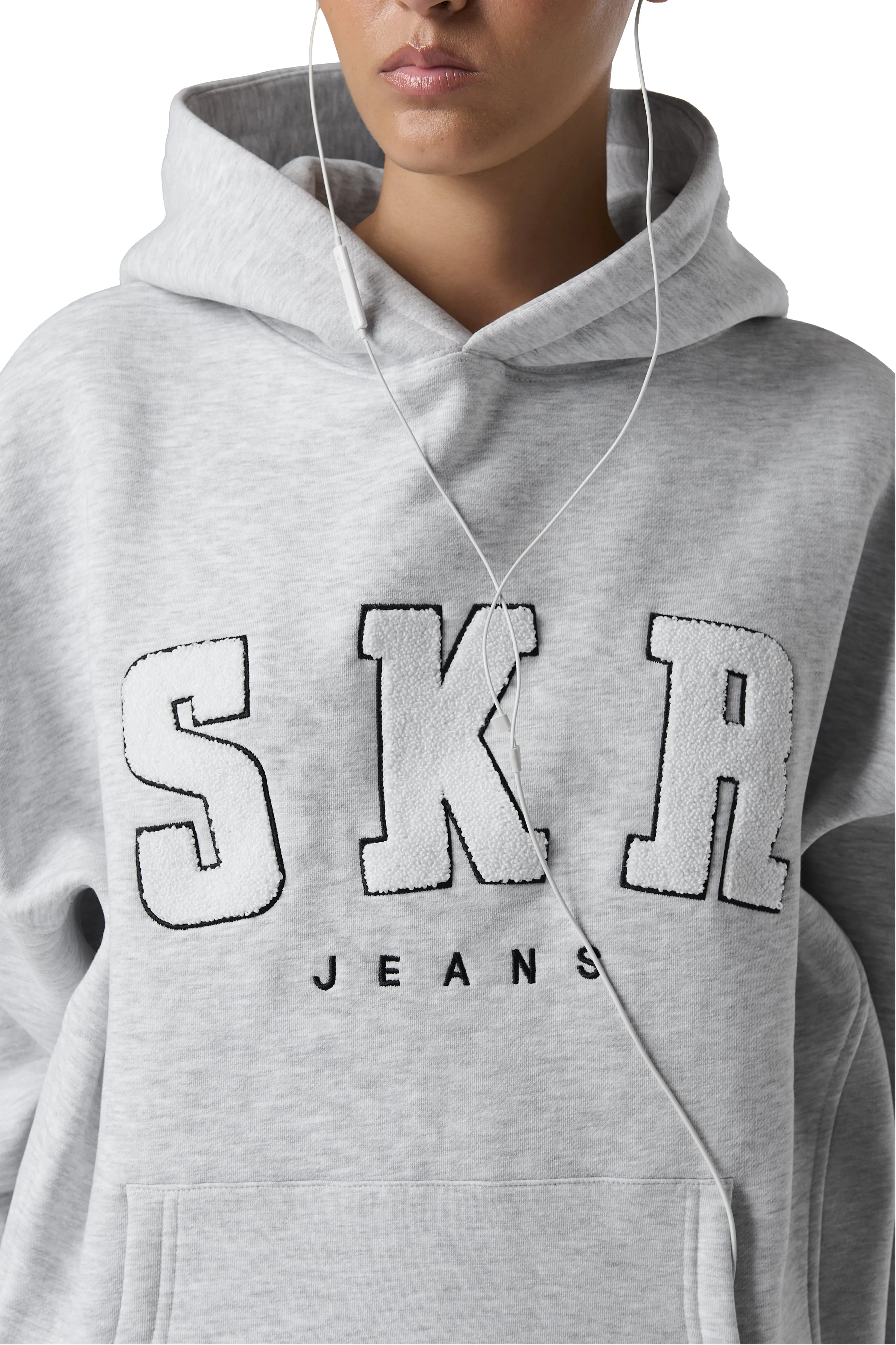 Official SKR Logo Hoodie in Passive sold by Sisters and Seekers product image thumbnail 5