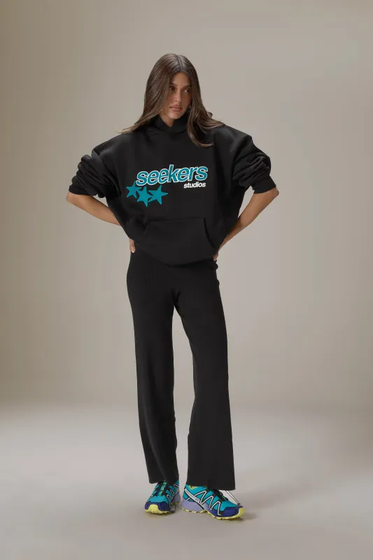 Seekers Starjump Hoodie in Black sold by Sisters and Seekers