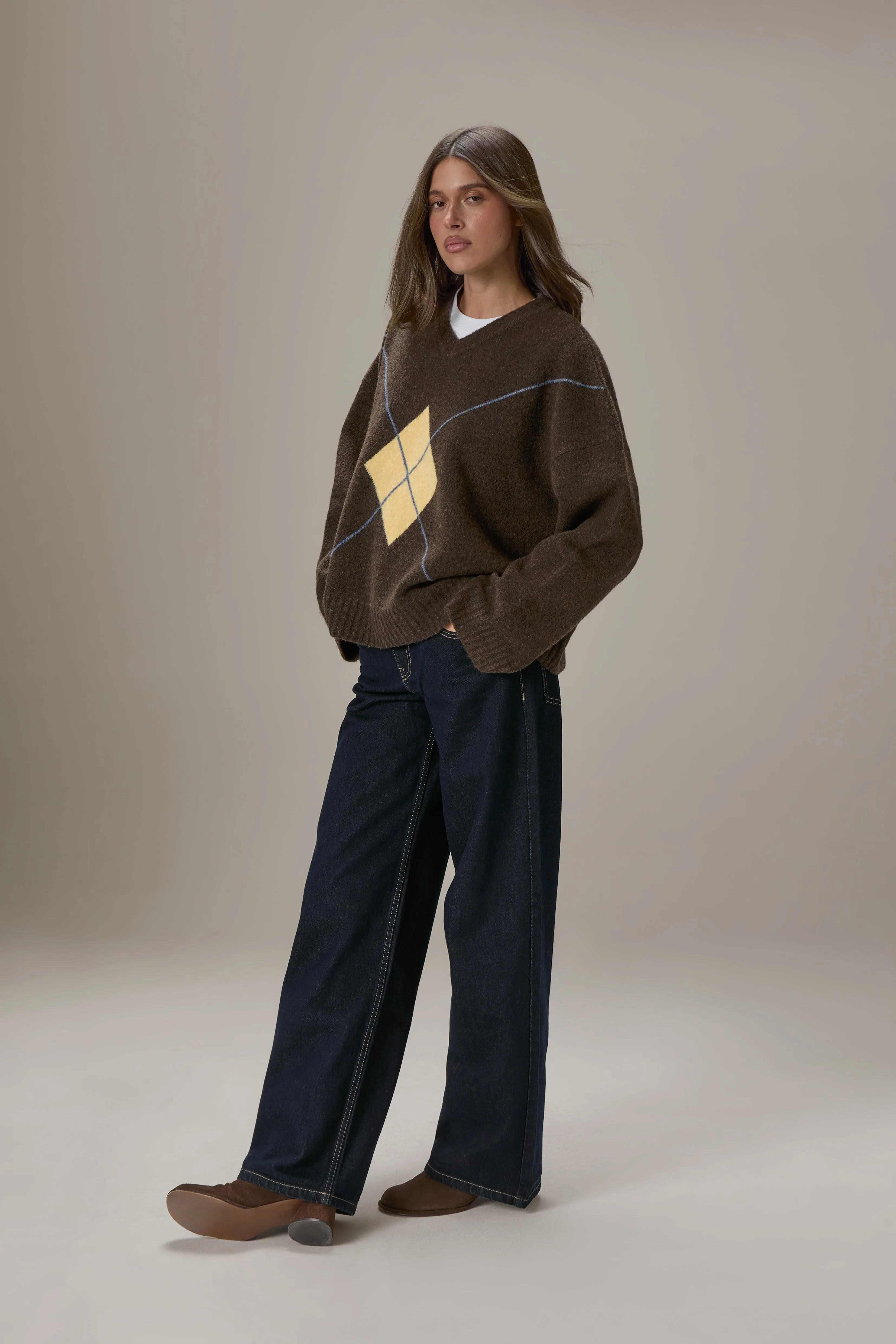 Bally Diamond Knit Sweater sold by Sisters and Seekers product image thumbnail 5