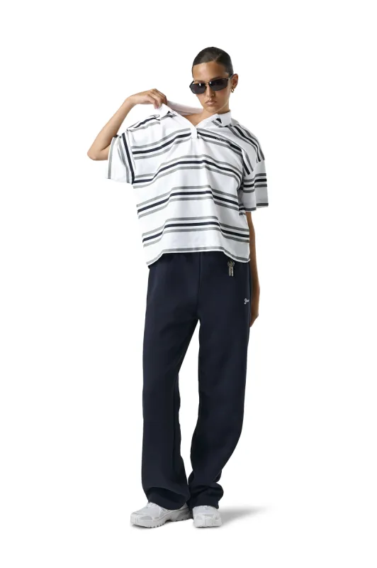 Easy Striped Oversized Polo sold by Sisters and Seekers