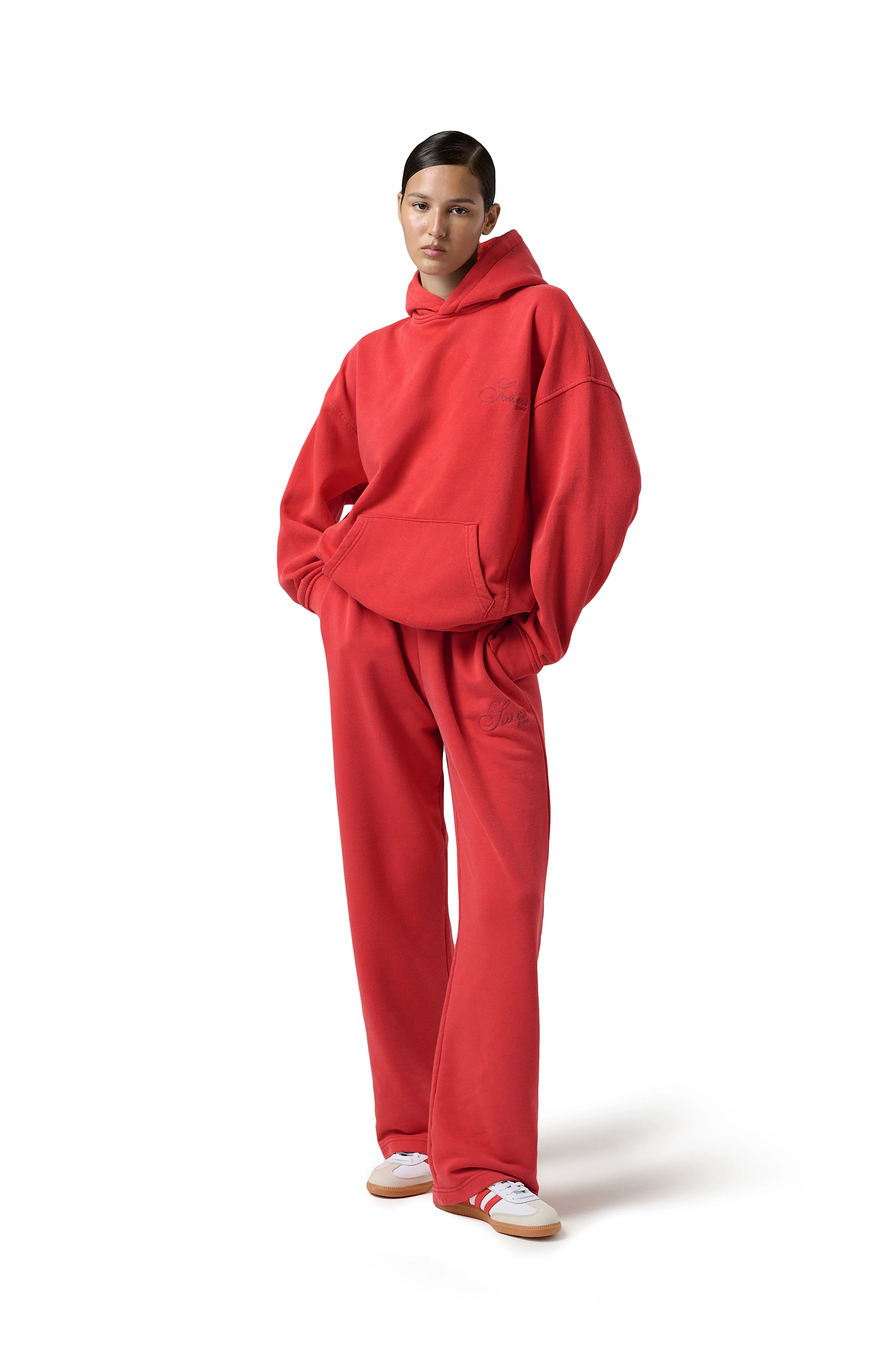 Seekers Classic Washed Hoodie in Jam sold by Sisters and Seekers product image thumbnail 2