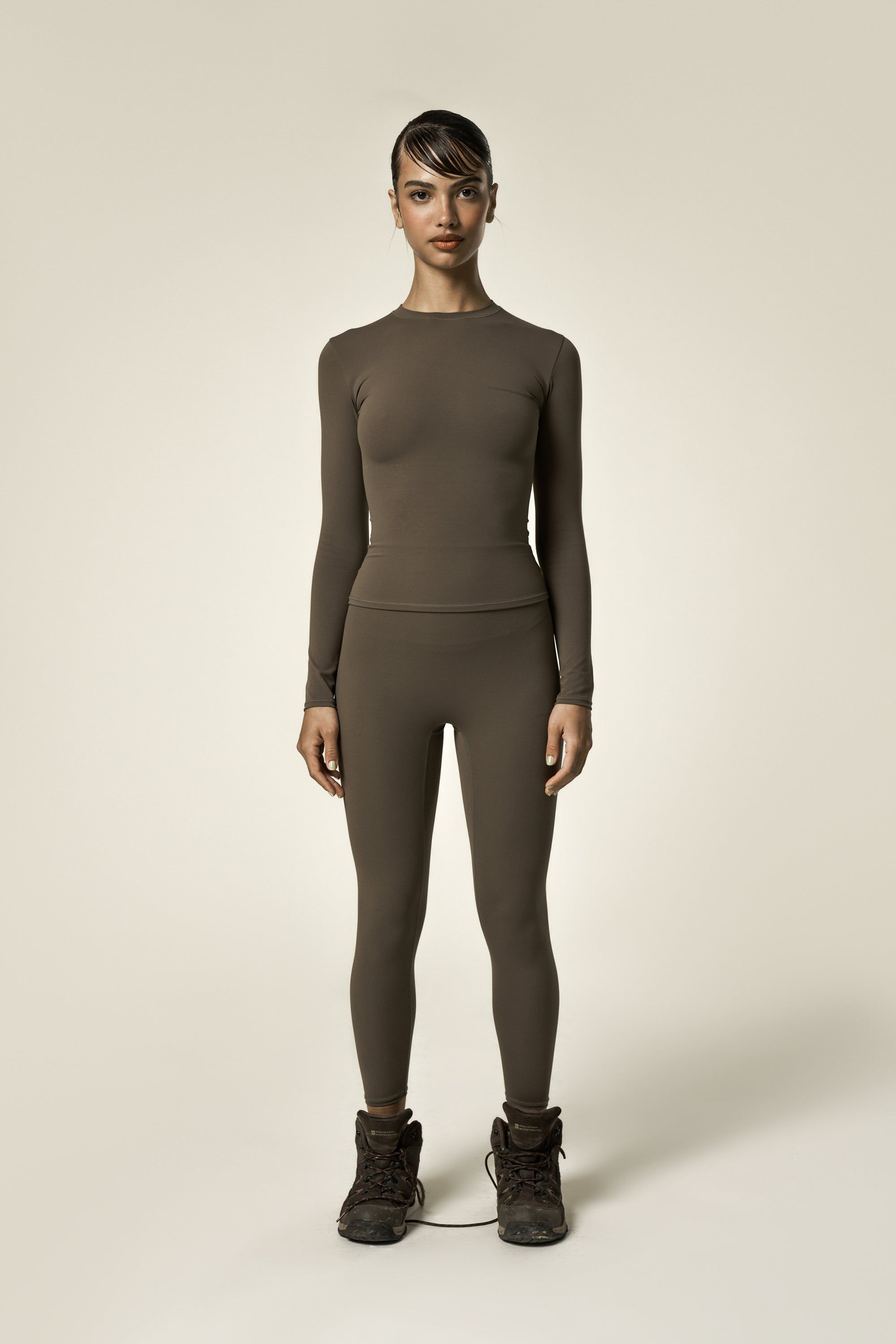 Active Leggings in Tobacco sold by Sisters and Seekers product image thumbnail 4