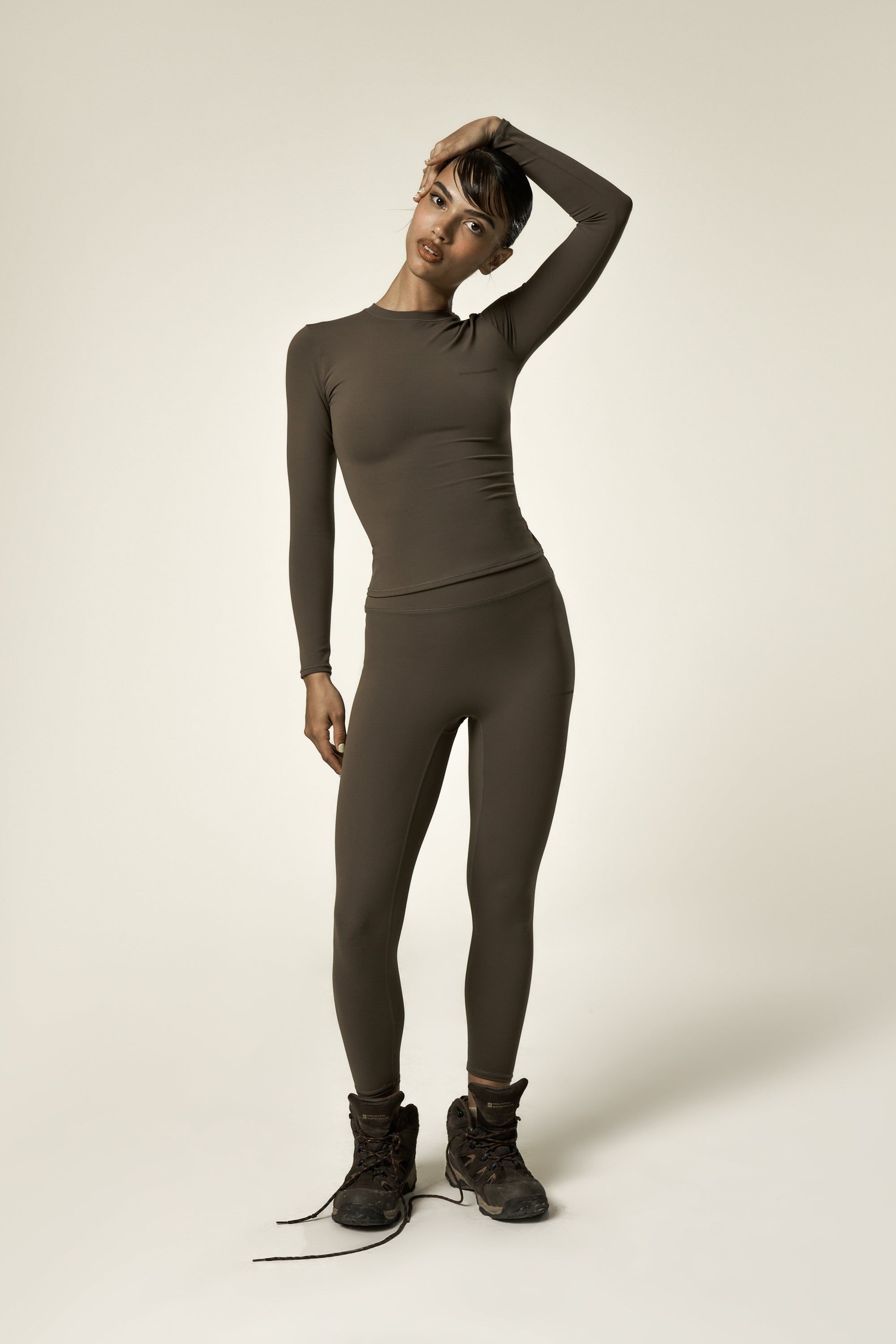 Active Leggings in Tobacco sold by Sisters and Seekers