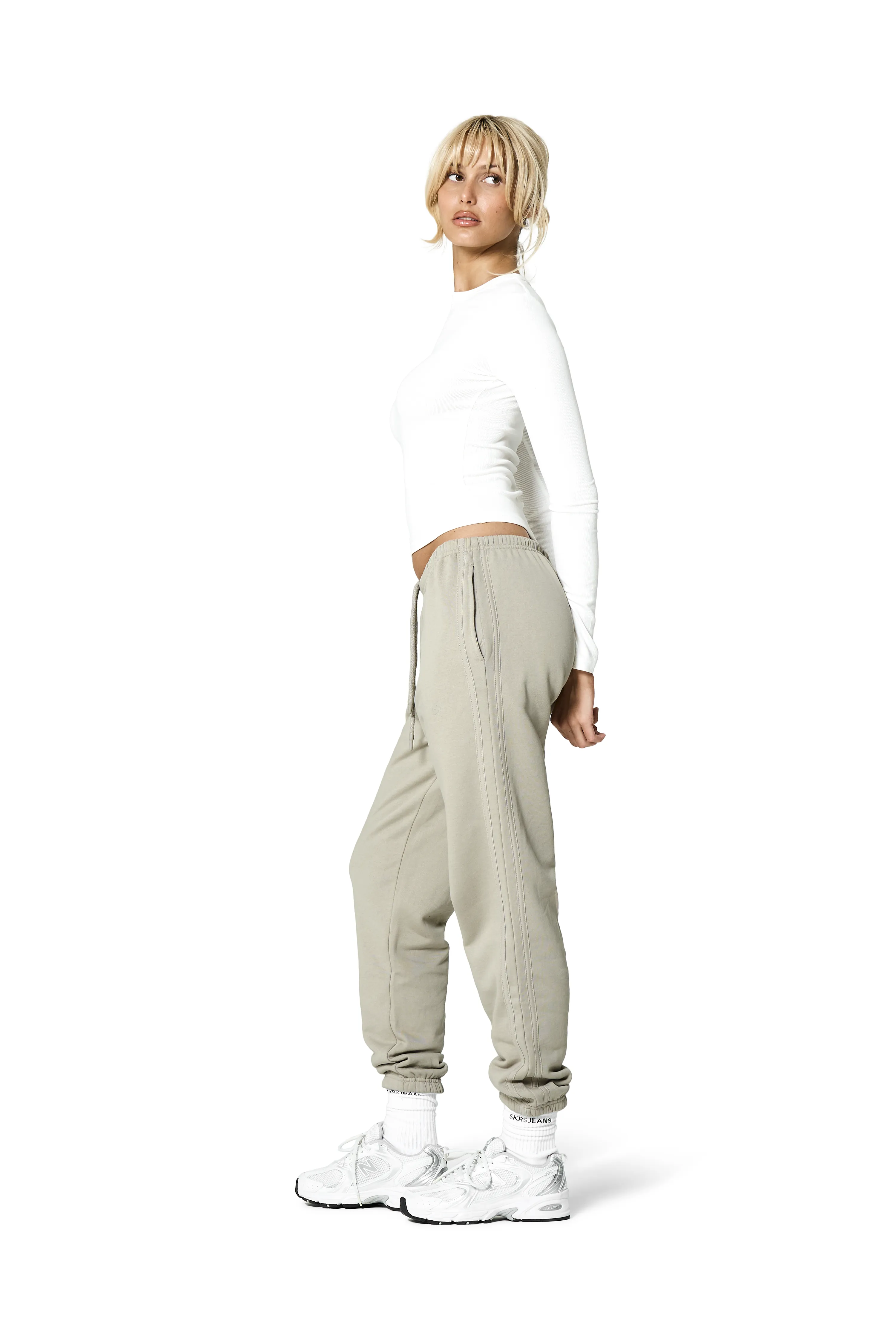 Series Sweatpants in Oatmeal sold by Sisters and Seekers