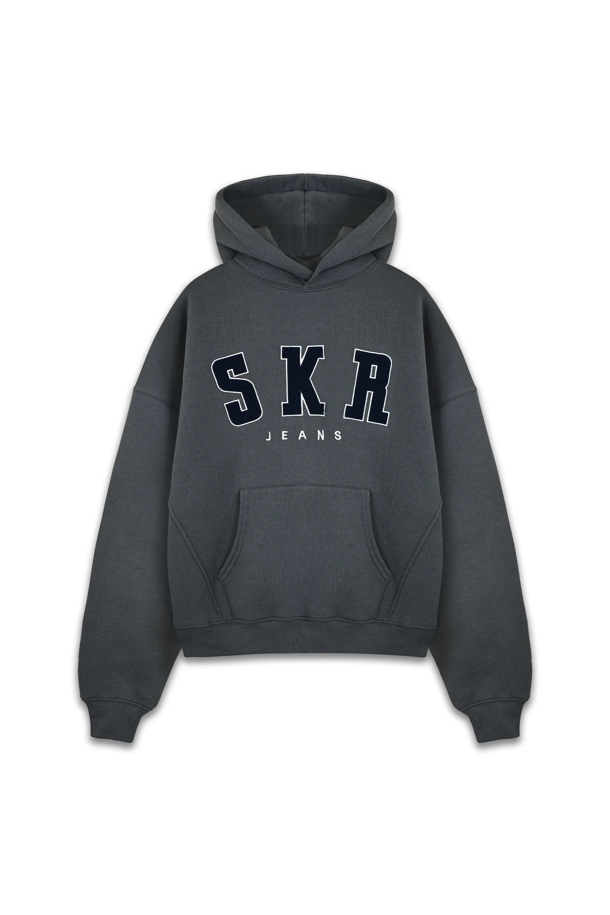 Official SKR Logo Hoodie in Fume sold by Sisters and Seekers