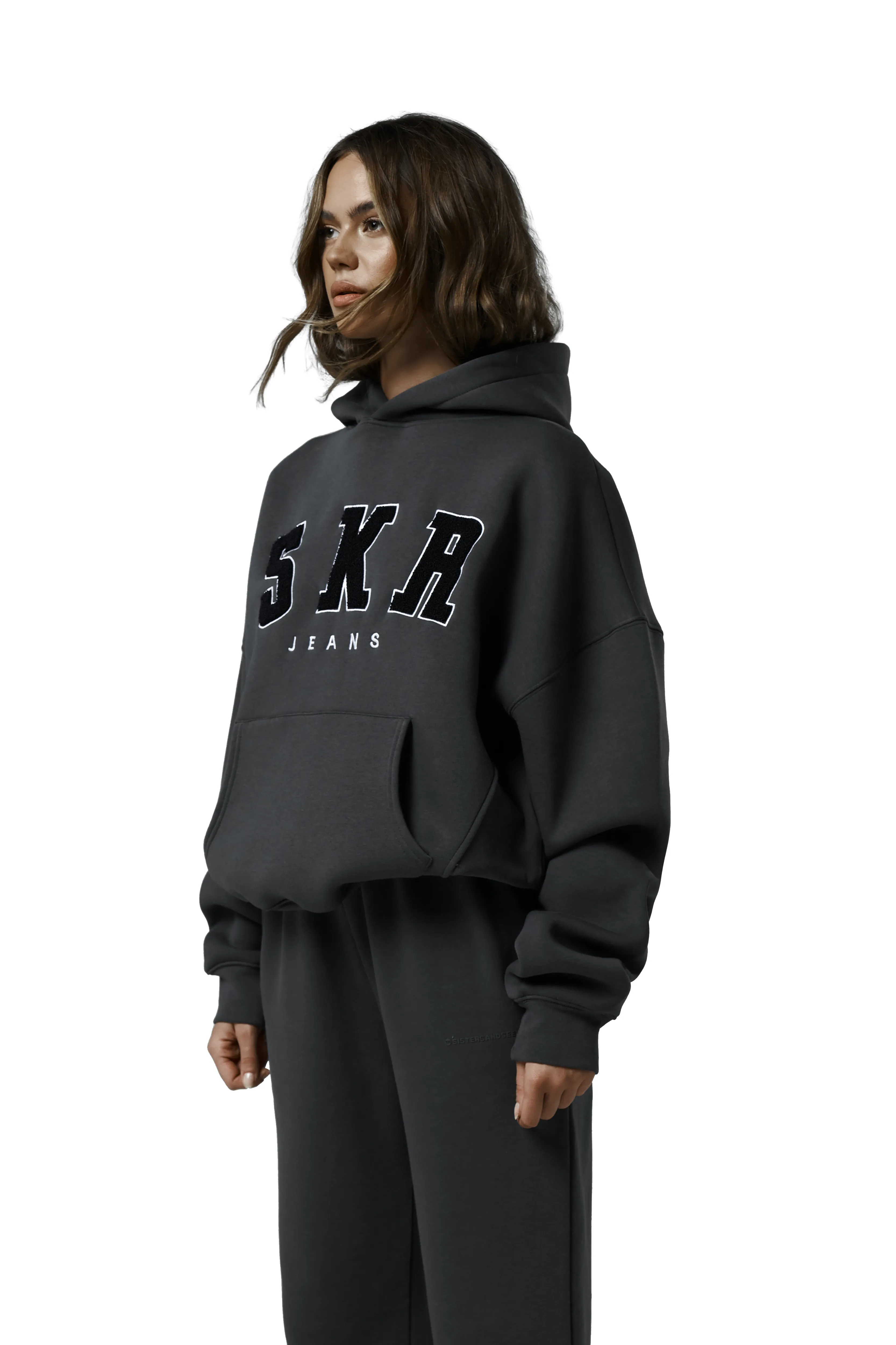 Official SKR Logo Hoodie in Fume sold by Sisters and Seekers product image thumbnail 2