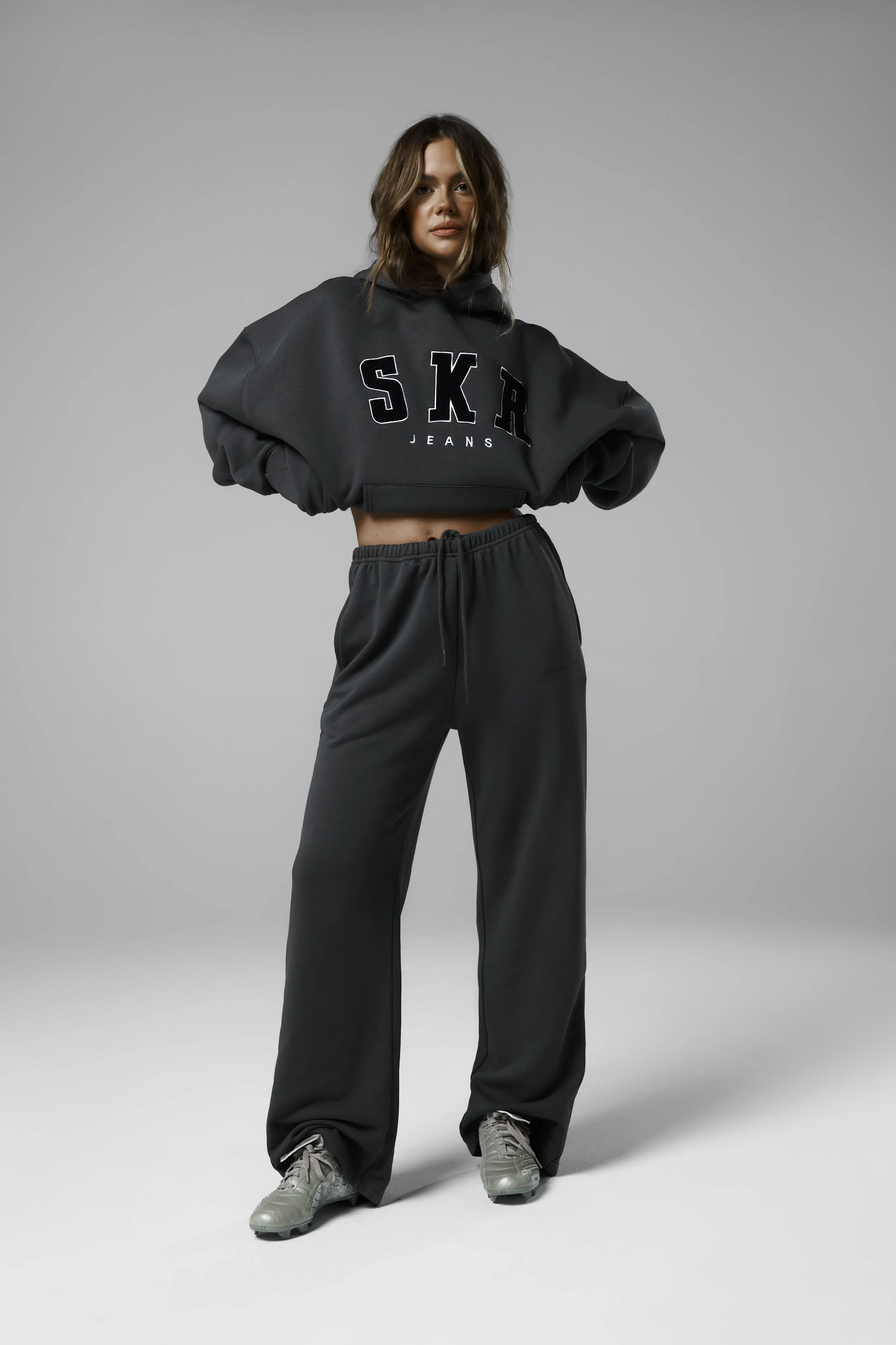 Official SKR Logo Hoodie in Fume sold by Sisters and Seekers product image thumbnail 3
