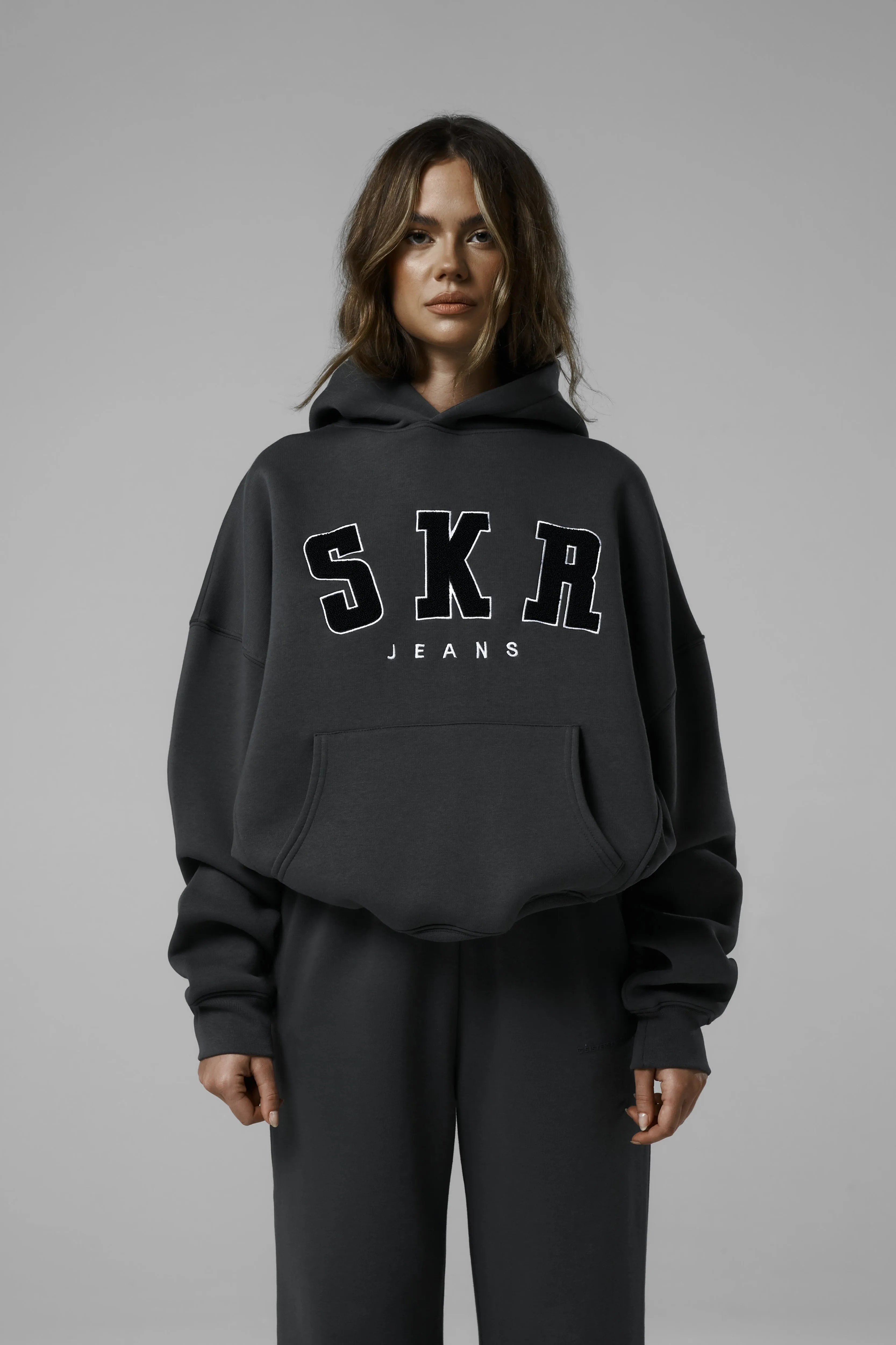 Official SKR Logo Hoodie in Fume sold by Sisters and Seekers product image thumbnail 4