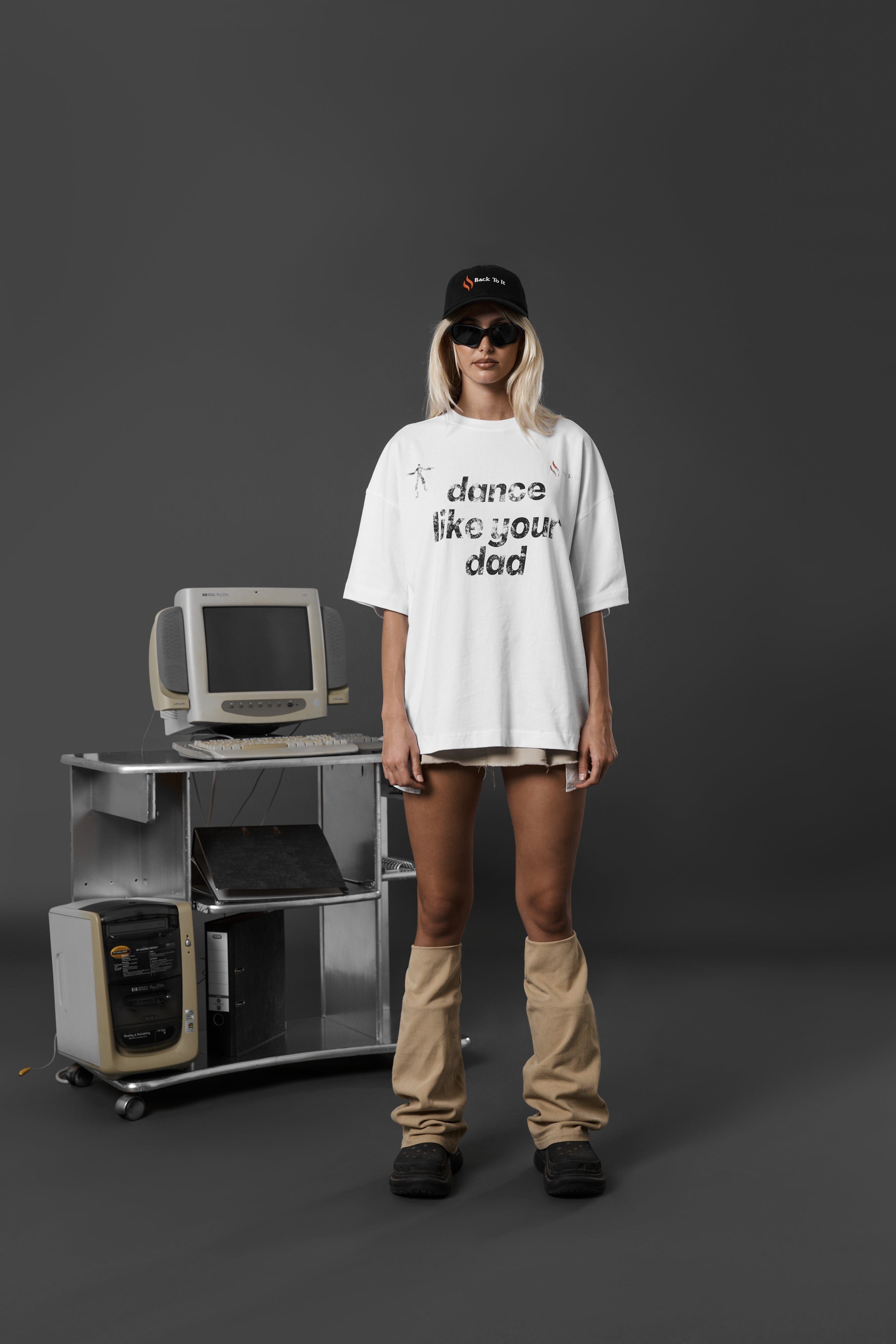 DAD DANCE Oversized Tee sold by Sisters and Seekers product image thumbnail 5