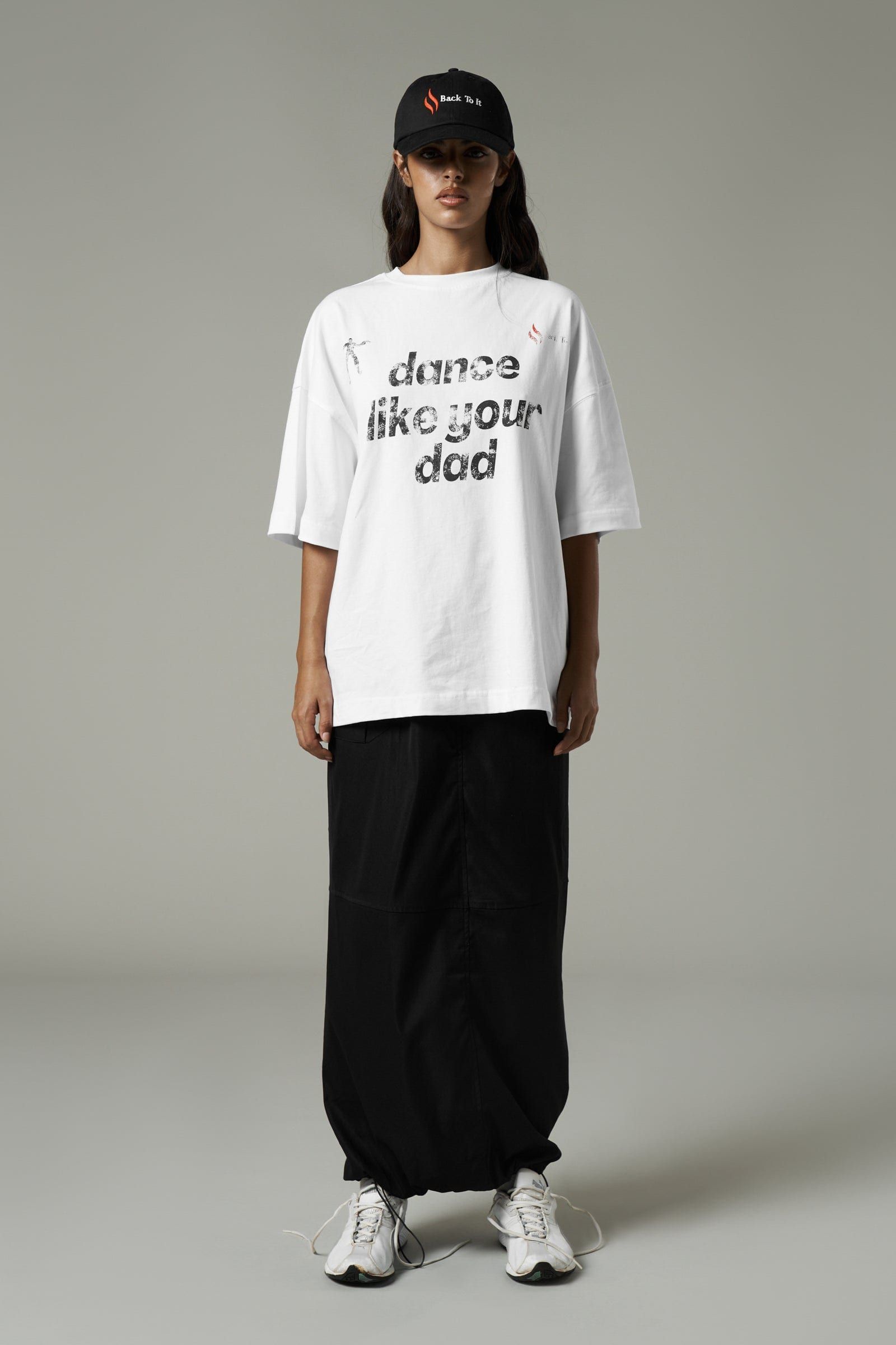 DAD DANCE Oversized Tee sold by Sisters and Seekers product image thumbnail 4