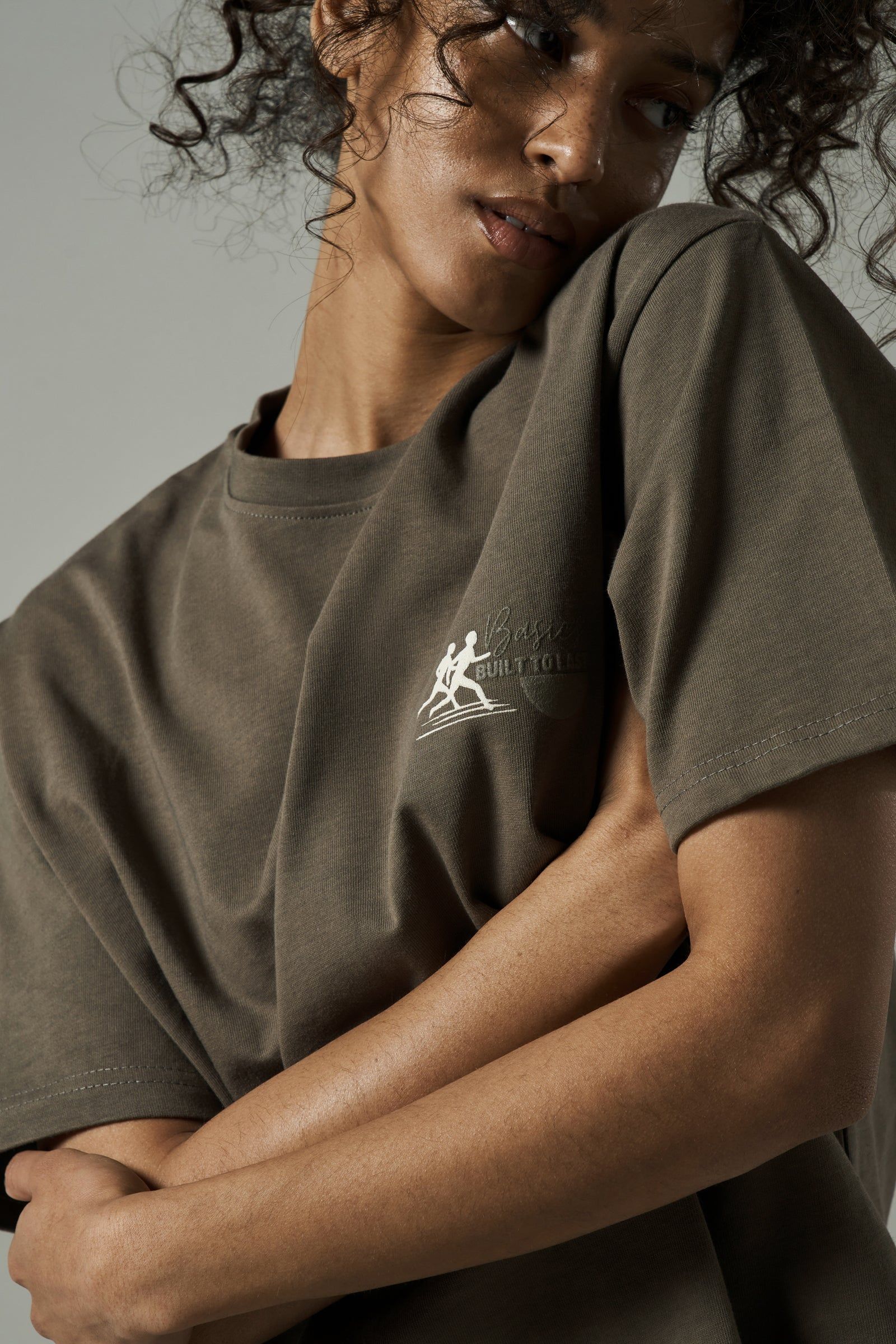 Established T-Shirt in Tobacco sold by Sisters and Seekers product image thumbnail 2