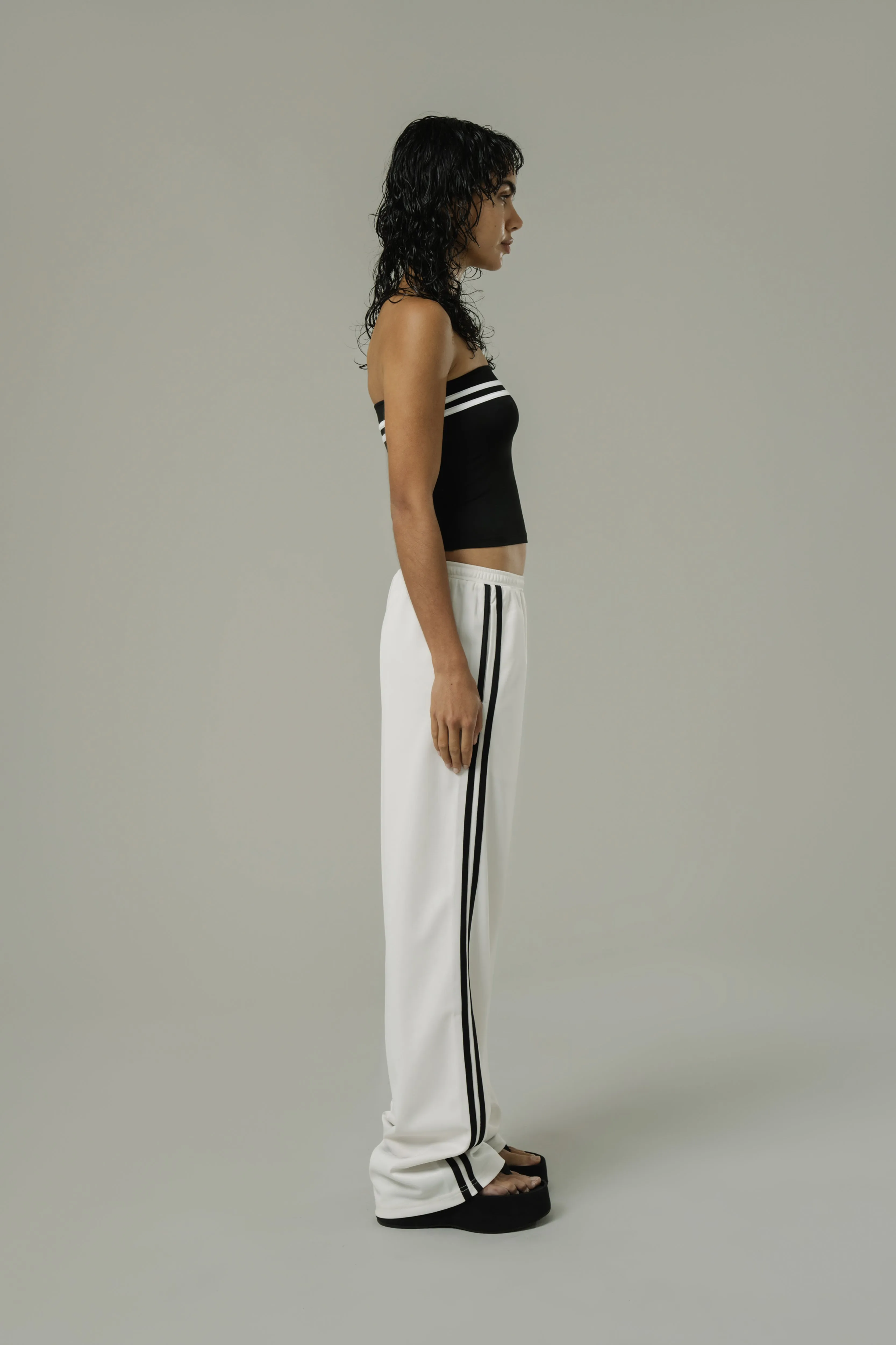 Elite Athletic Tracksuit Pants in Cream sold by Sisters and Seekers product image thumbnail 5