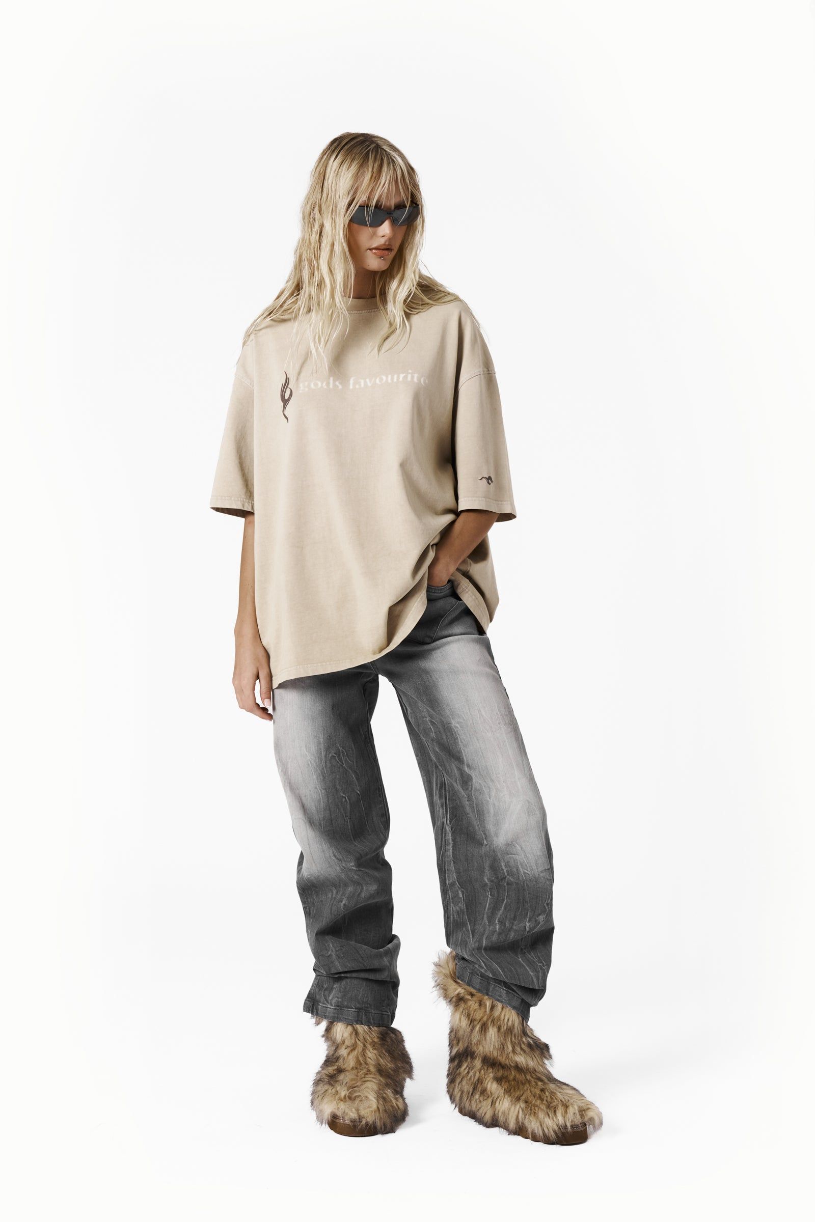 FAVOURITISM Oversized Tee sold by Sisters and Seekers product image thumbnail 4