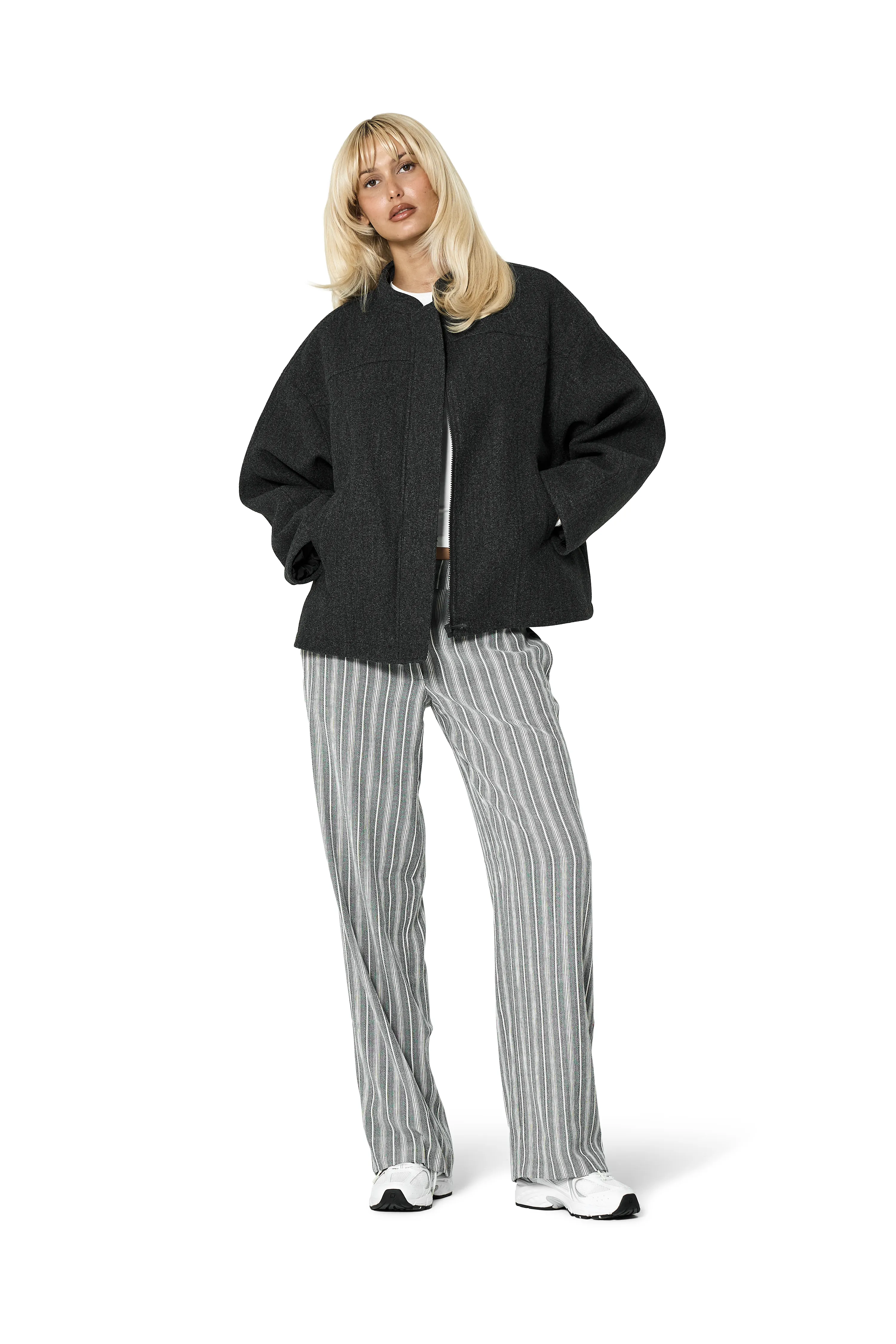 Folk Textured Felt Jacket sold by Sisters and Seekers product image thumbnail 3