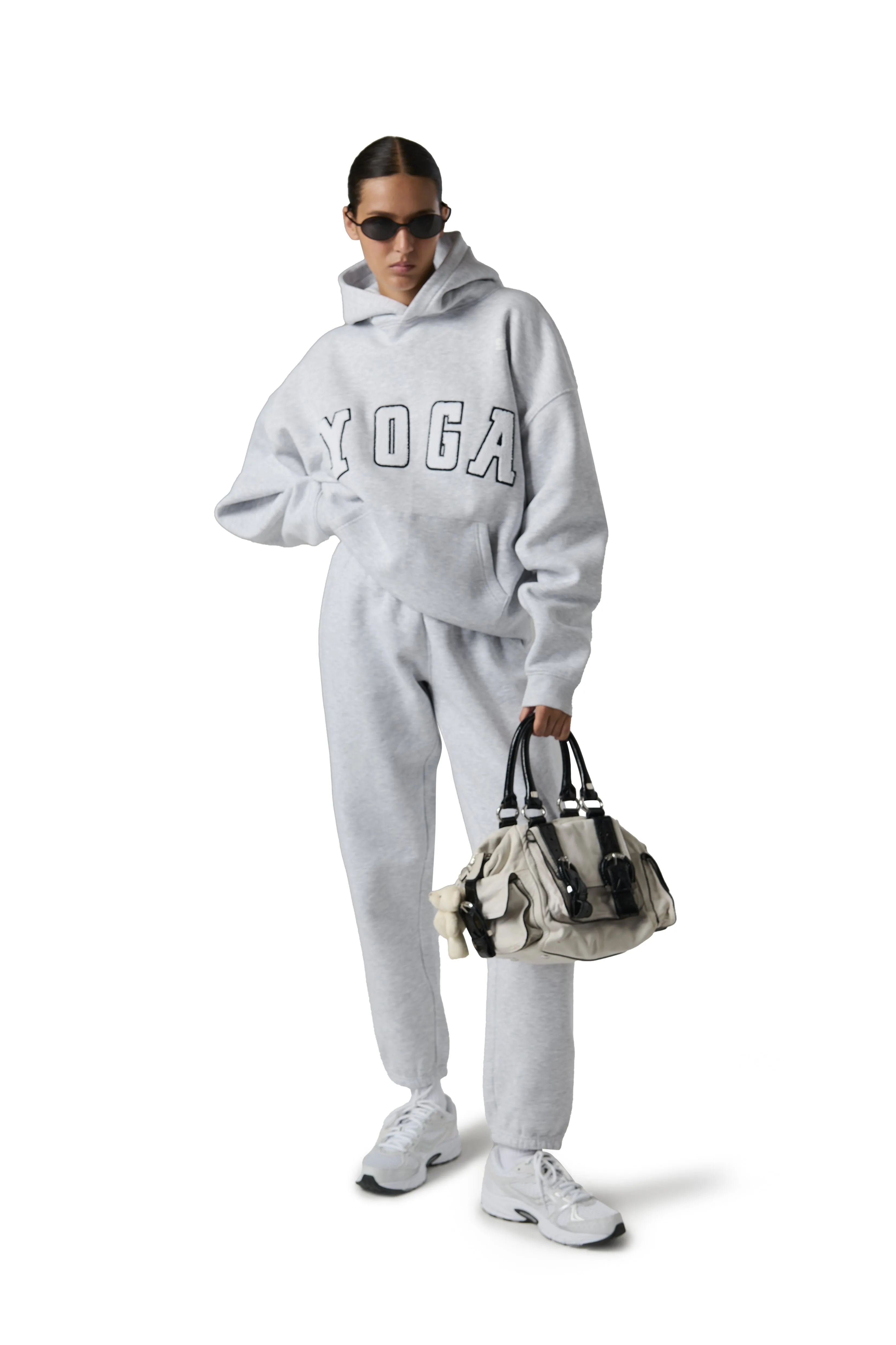 Yoga Melange Hoodie sold by Sisters and Seekers