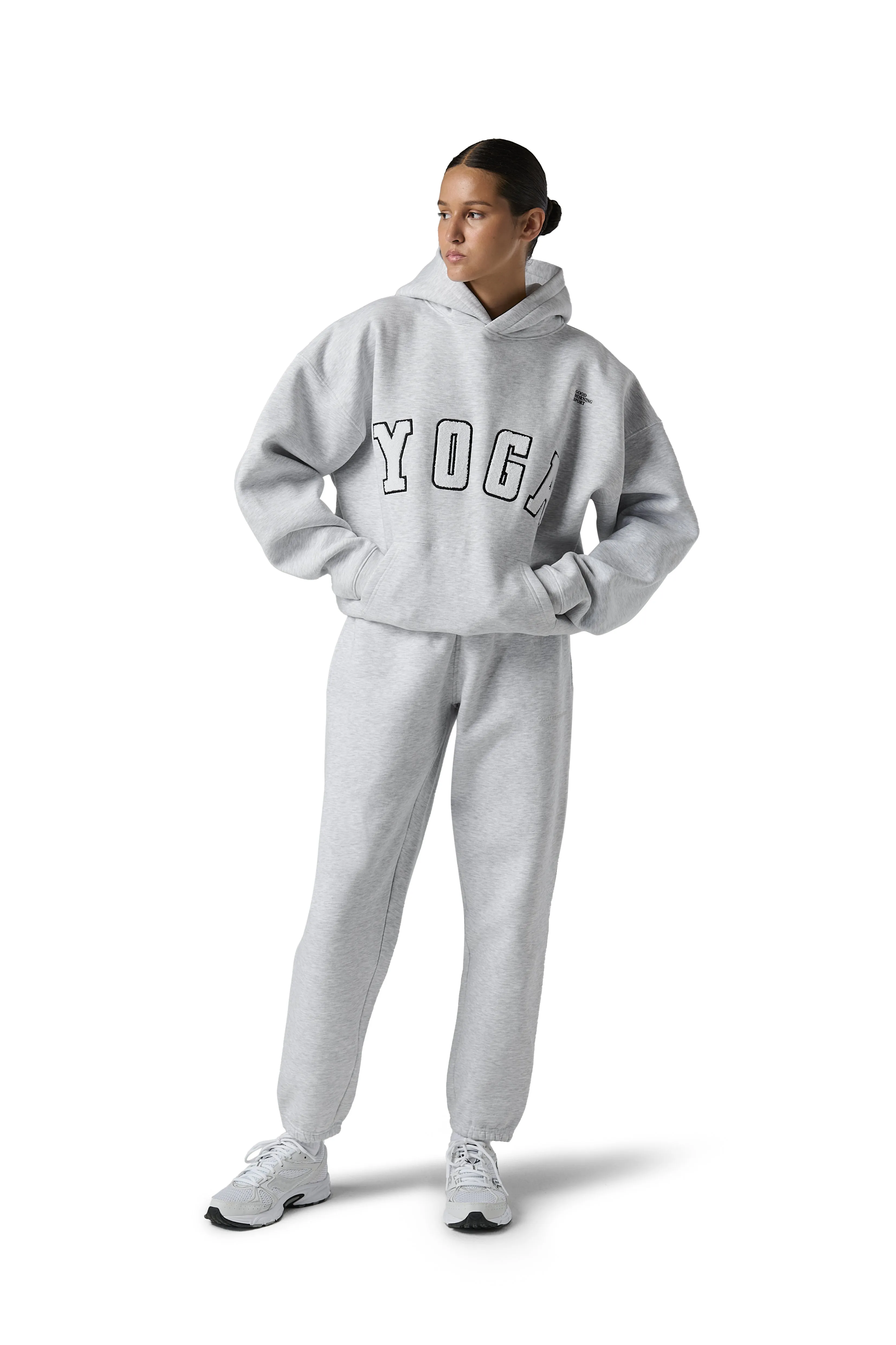 Yoga Melange Hoodie sold by Sisters and Seekers product image thumbnail 2