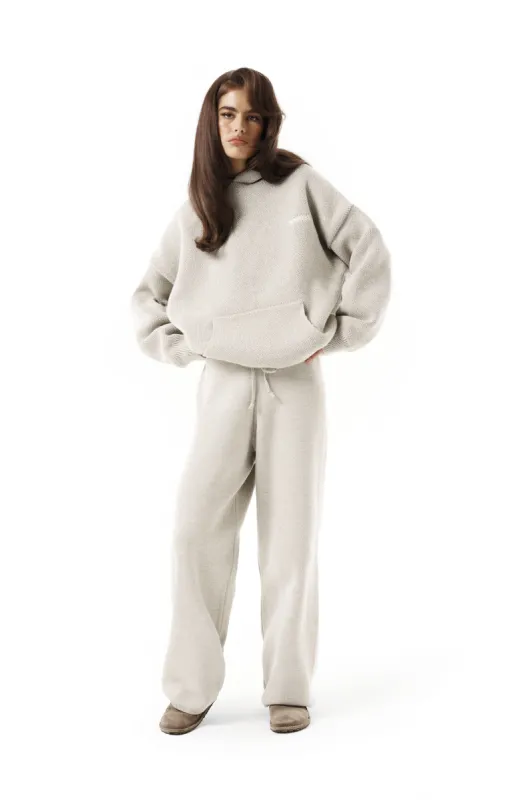 Seekers Knit Hoodie in Husk sold by Sisters and Seekers