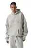 Series Emboss Hoodie in Foam sold by Sisters and Seekers