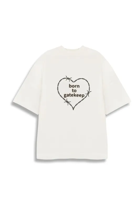 GATEKEEPER Oversized Tee sold by Sisters and Seekers