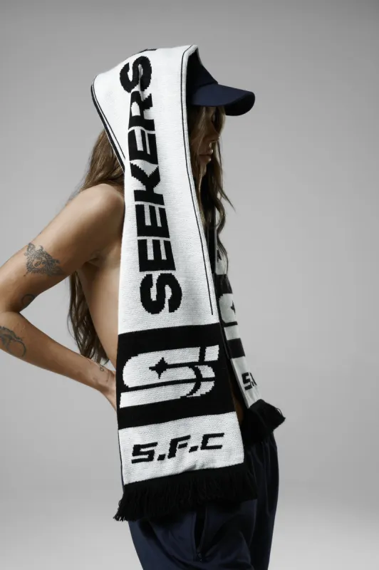 FANCLUB Scarf in Black sold by Sisters and Seekers