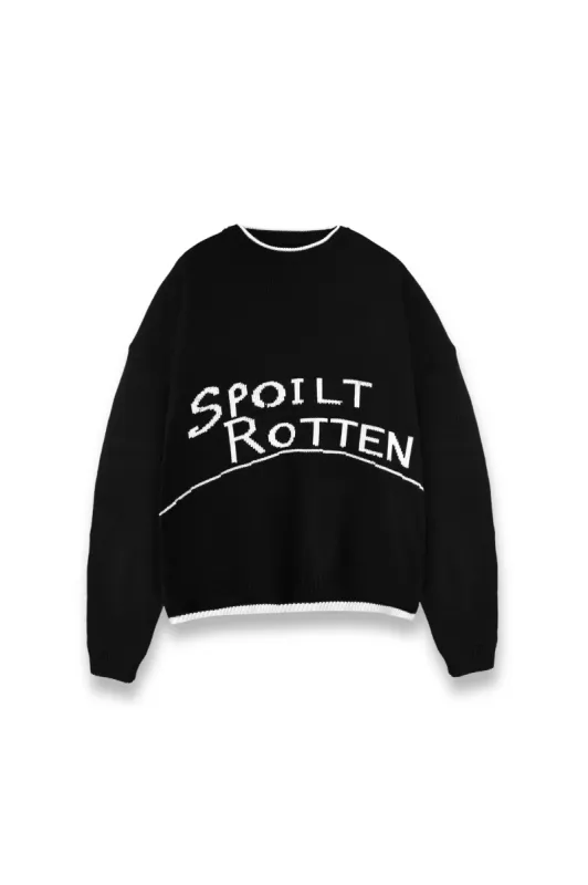 SPOILT ROTTEN Knit Sweater sold by Sisters and Seekers