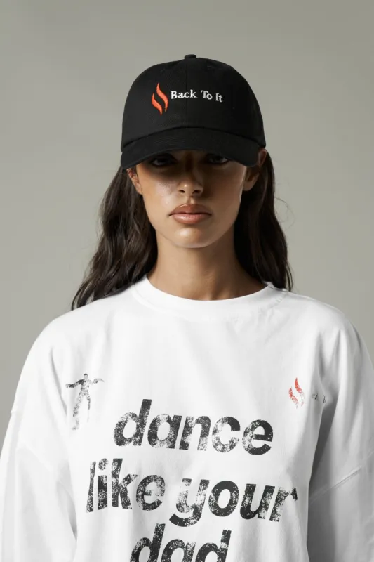 BACK TO IT Logo Cap sold by Sisters and Seekers