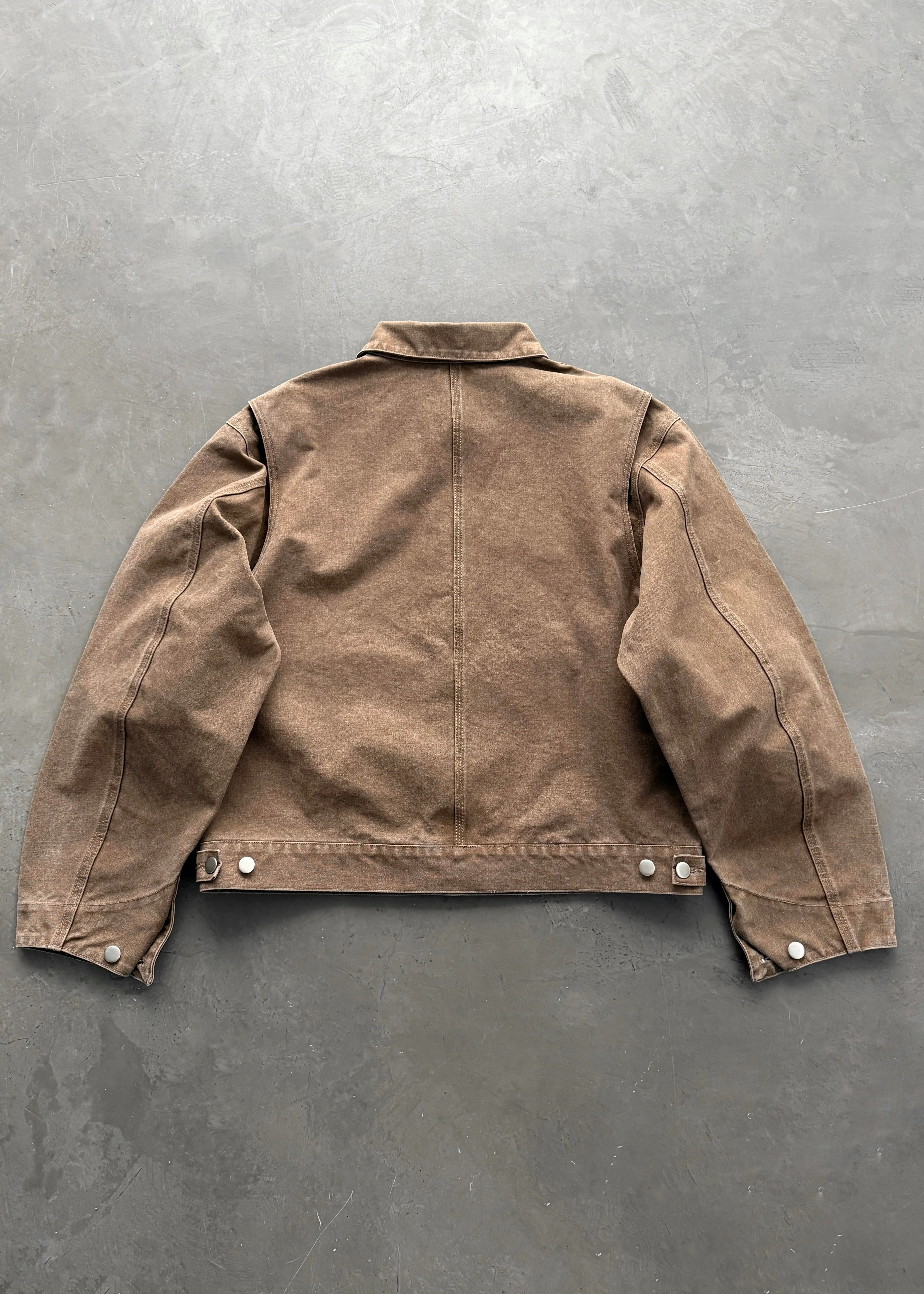 CROPPED CHORE JACKET - BROWN sold by Akimbo product image thumbnail 2