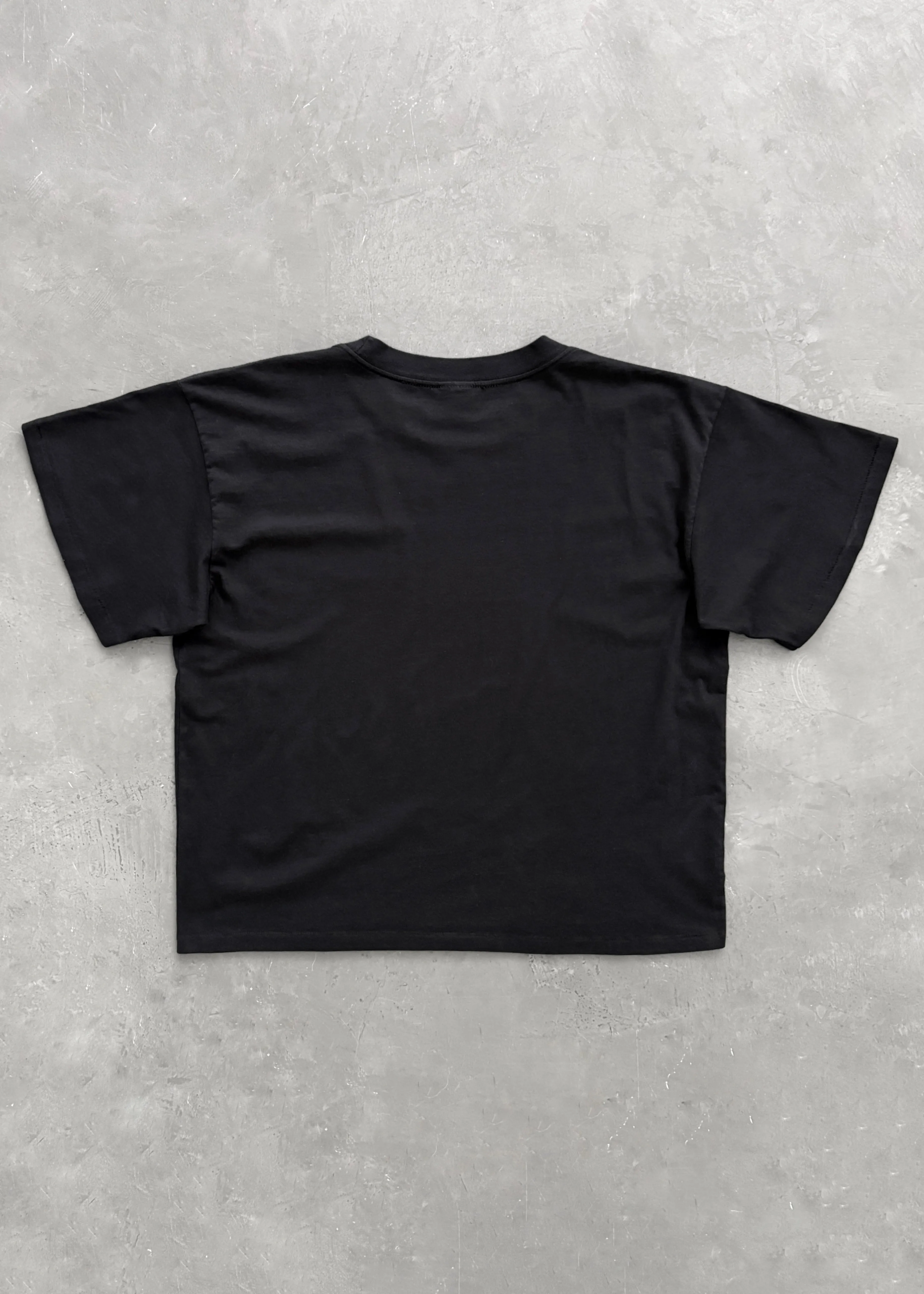 “CHAIN-PEEKER” MID-WEIGHT TEE - BLACK sold by Akimbo product image thumbnail 2
