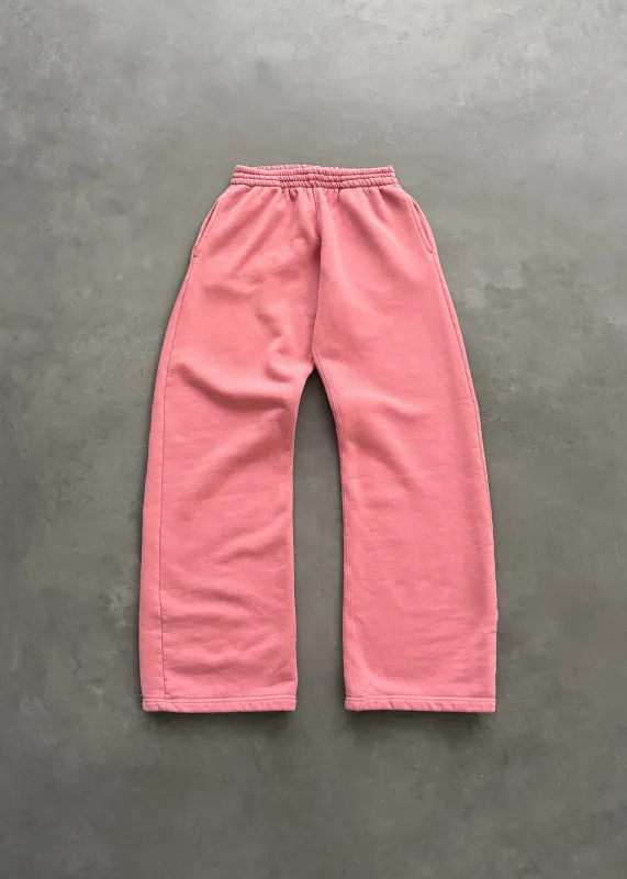 STRAIGHT-LEG SWEATPANTS - DUSTY ROSE sold by Akimbo
