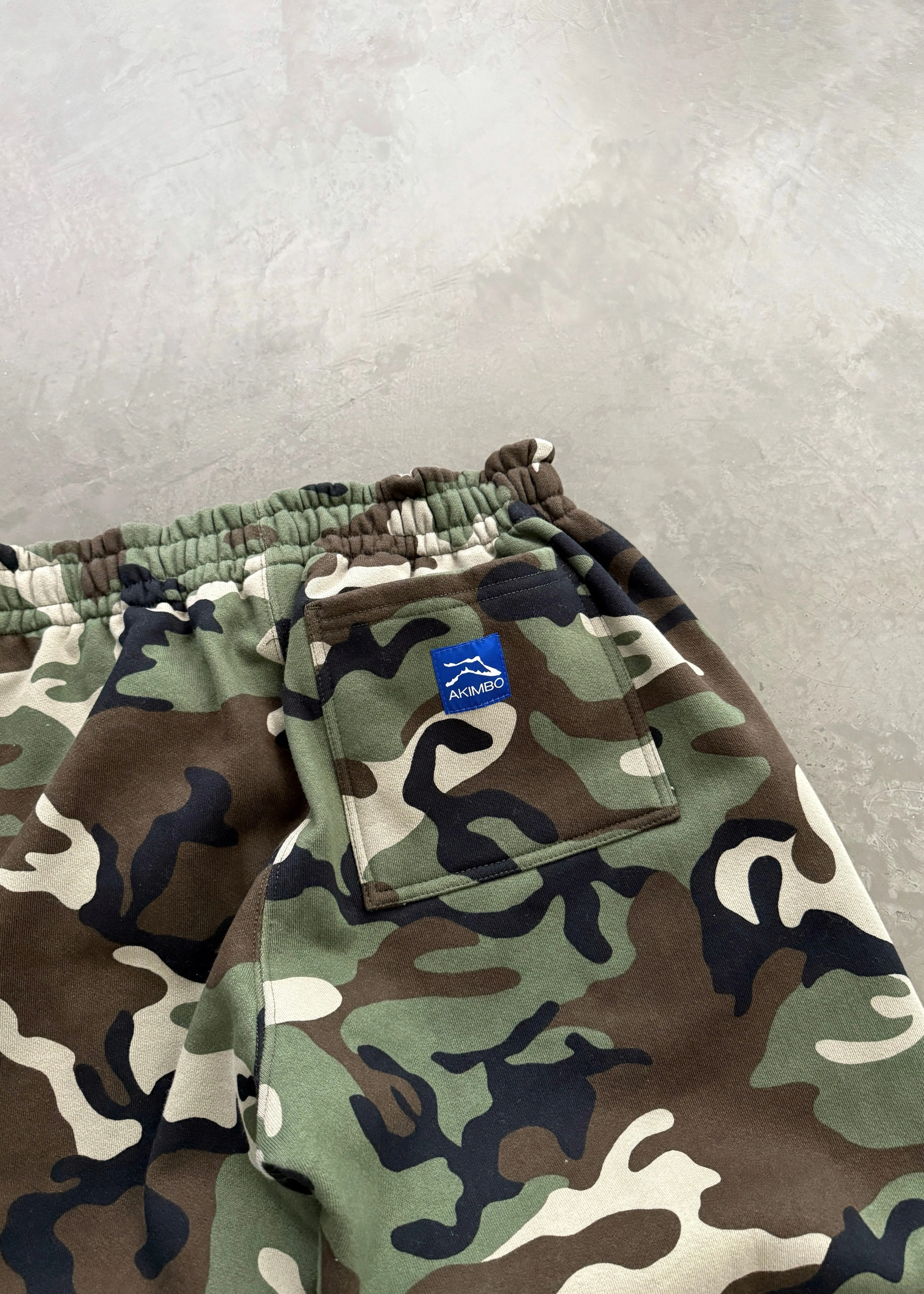 STRAIGHT-LEG SWEATPANTS - WOODLAND CAMO sold by Akimbo product image thumbnail 2