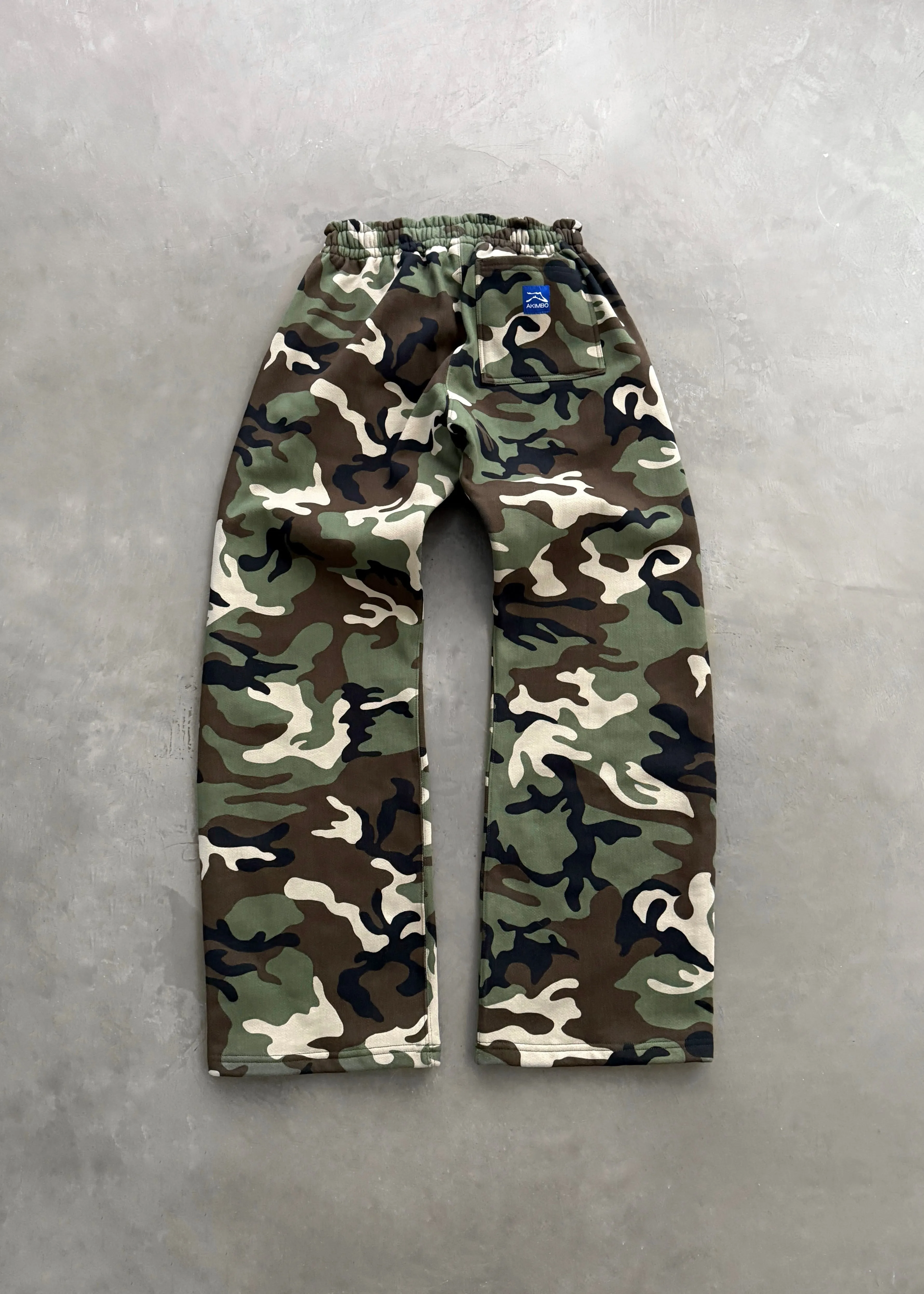 STRAIGHT-LEG SWEATPANTS - WOODLAND CAMO sold by Akimbo product image thumbnail 4