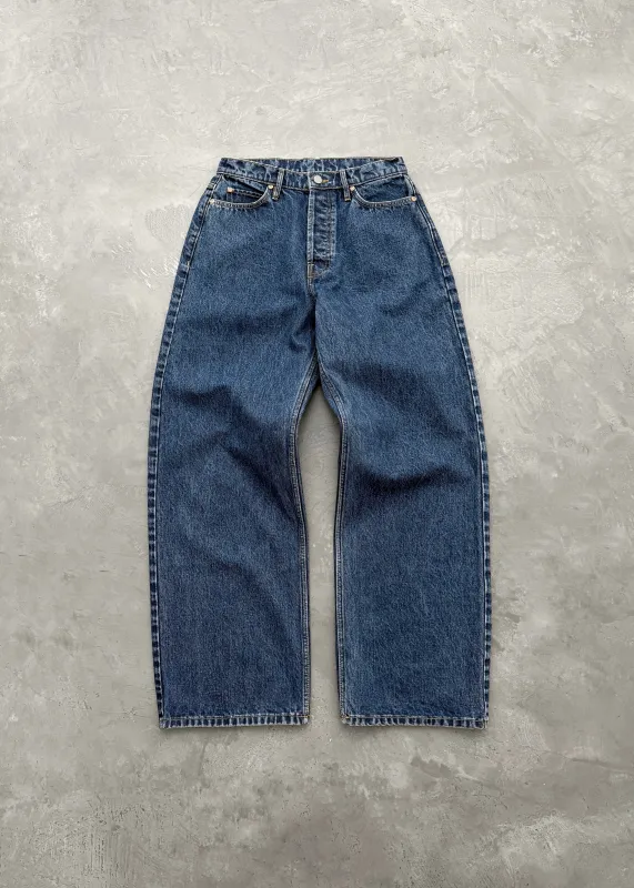 801 BAGGY 5 POCKET JEAN - DARK INDIGO sold by Akimbo