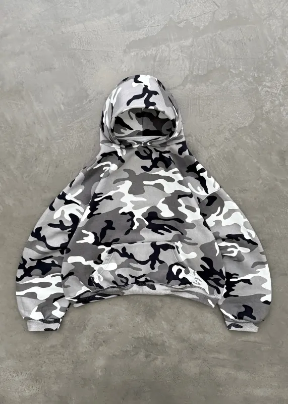 HOODIE - SNOW CAMO made by Akimbo