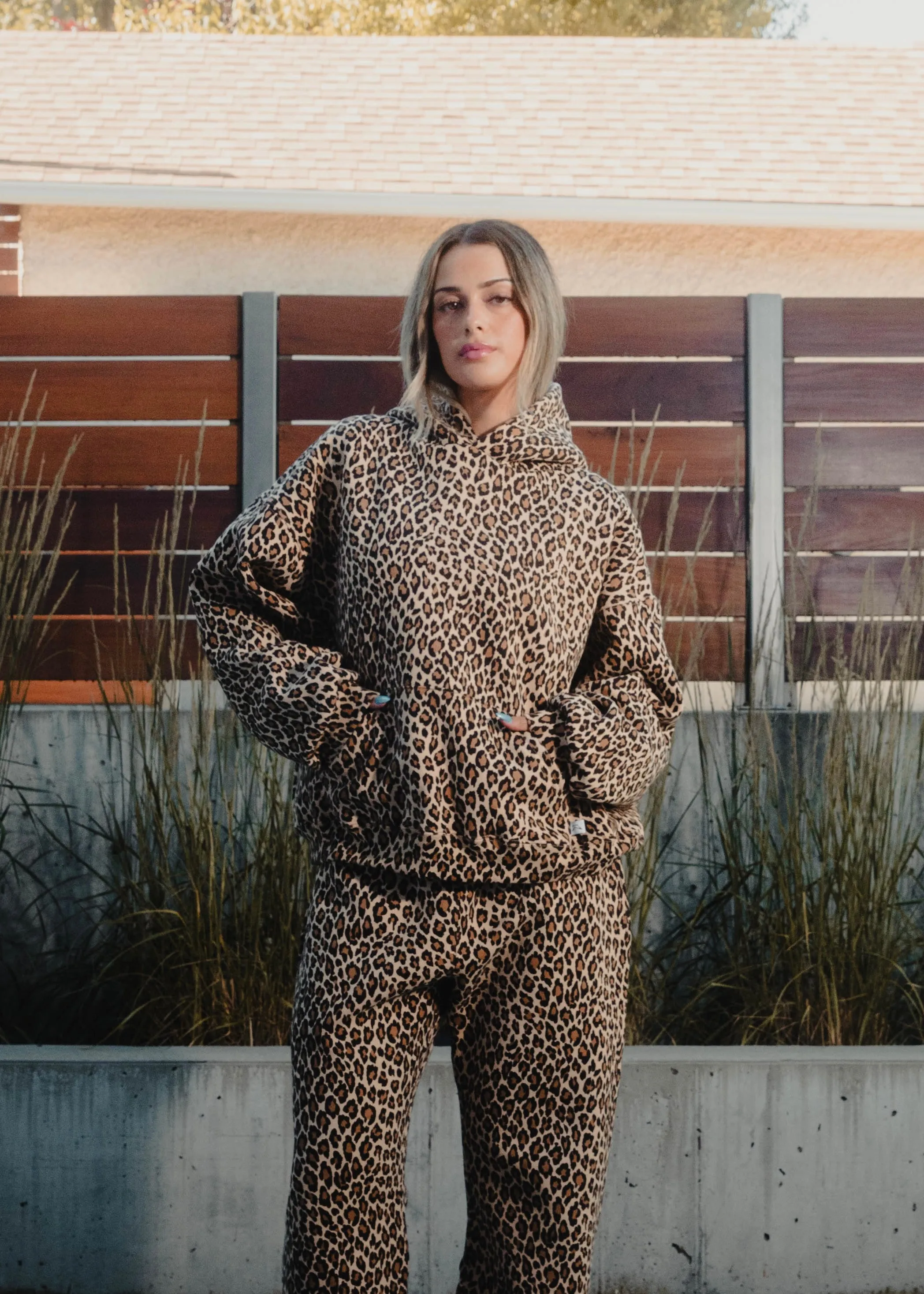 HOODIE - LEOPARD sold by Akimbo product image thumbnail 5