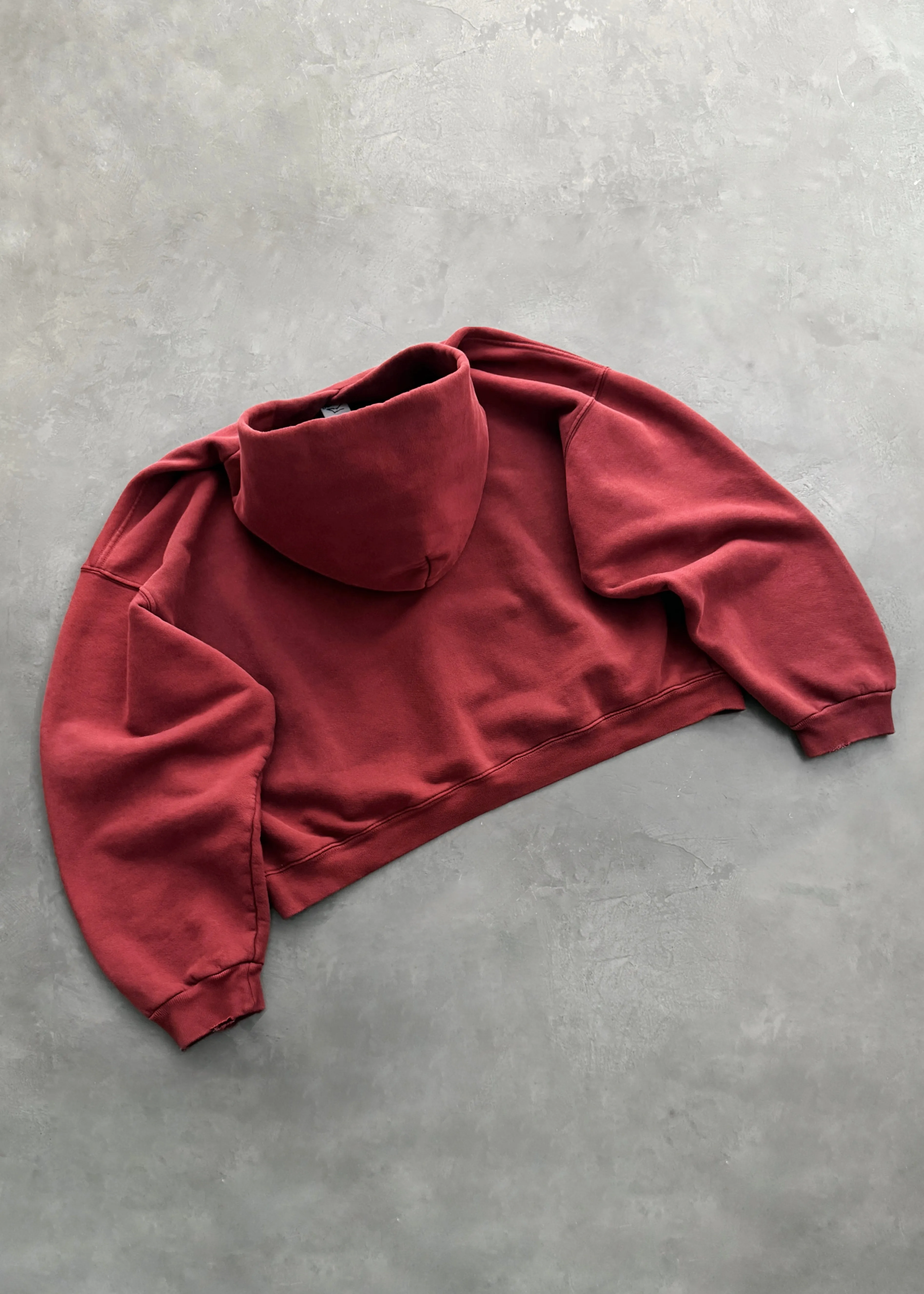 HOODIE - SUN FADED MAROON sold by Akimbo product image thumbnail 5