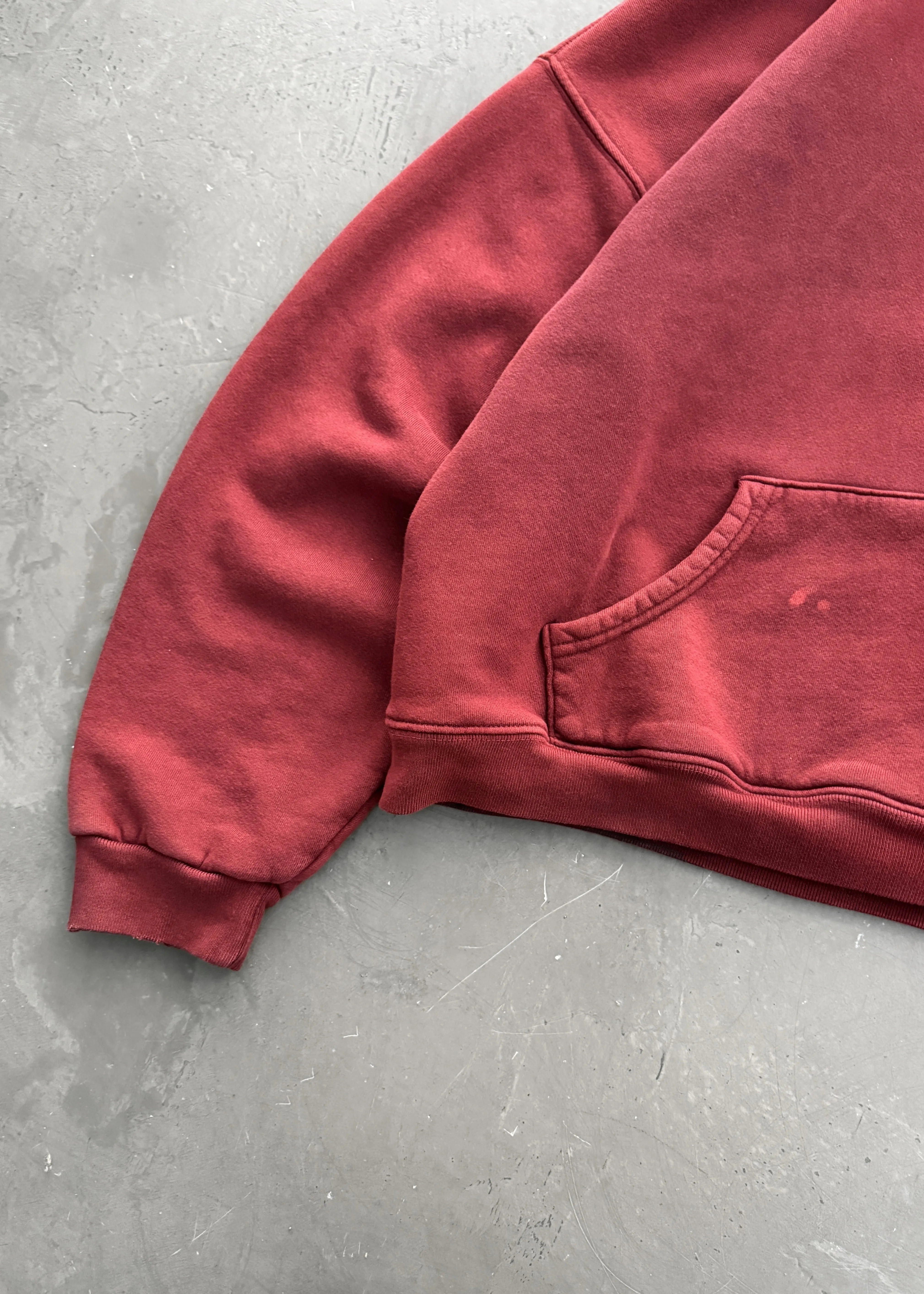 HOODIE - SUN FADED MAROON sold by Akimbo product image thumbnail 3