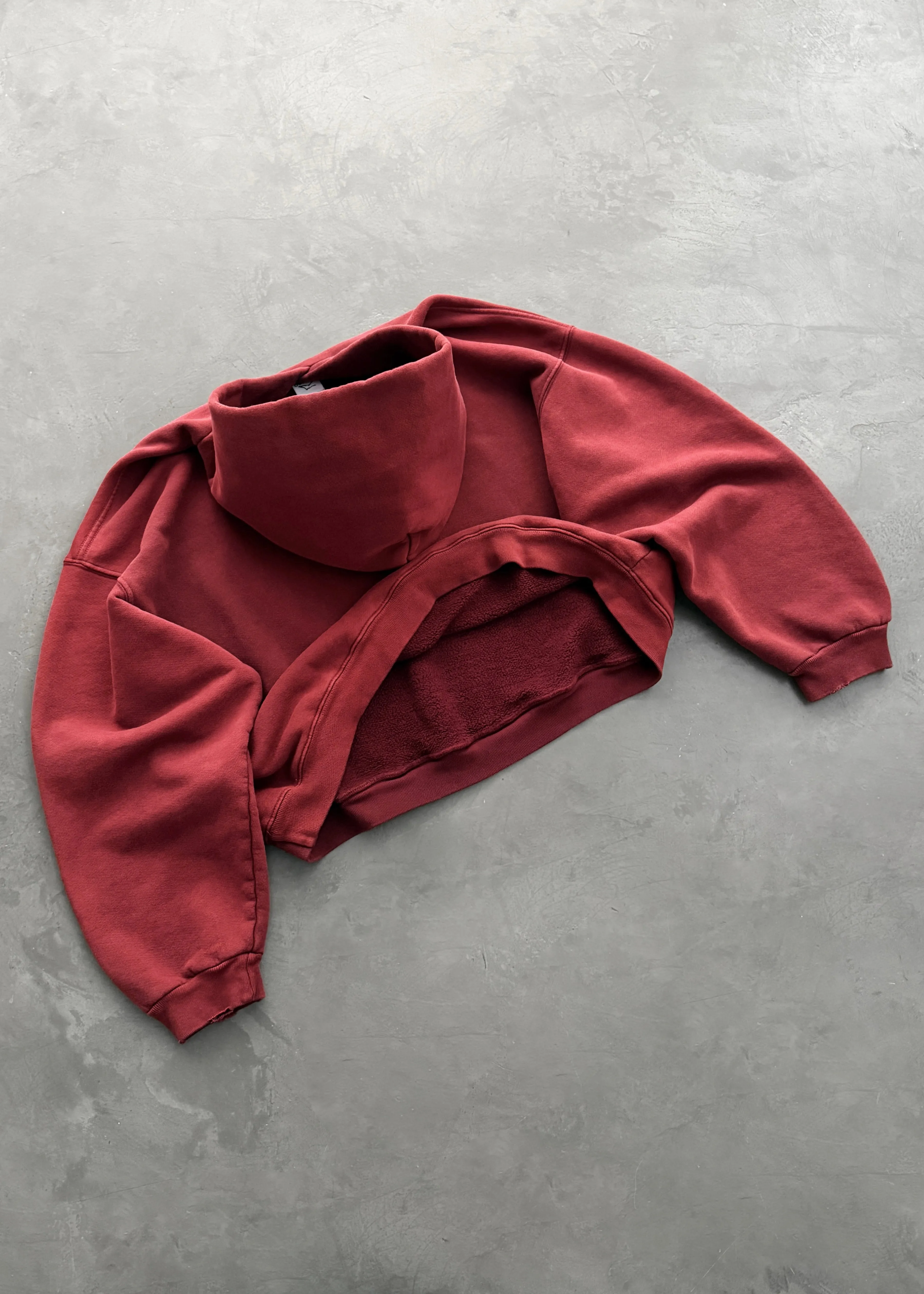 HOODIE - SUN FADED MAROON sold by Akimbo product image thumbnail 2