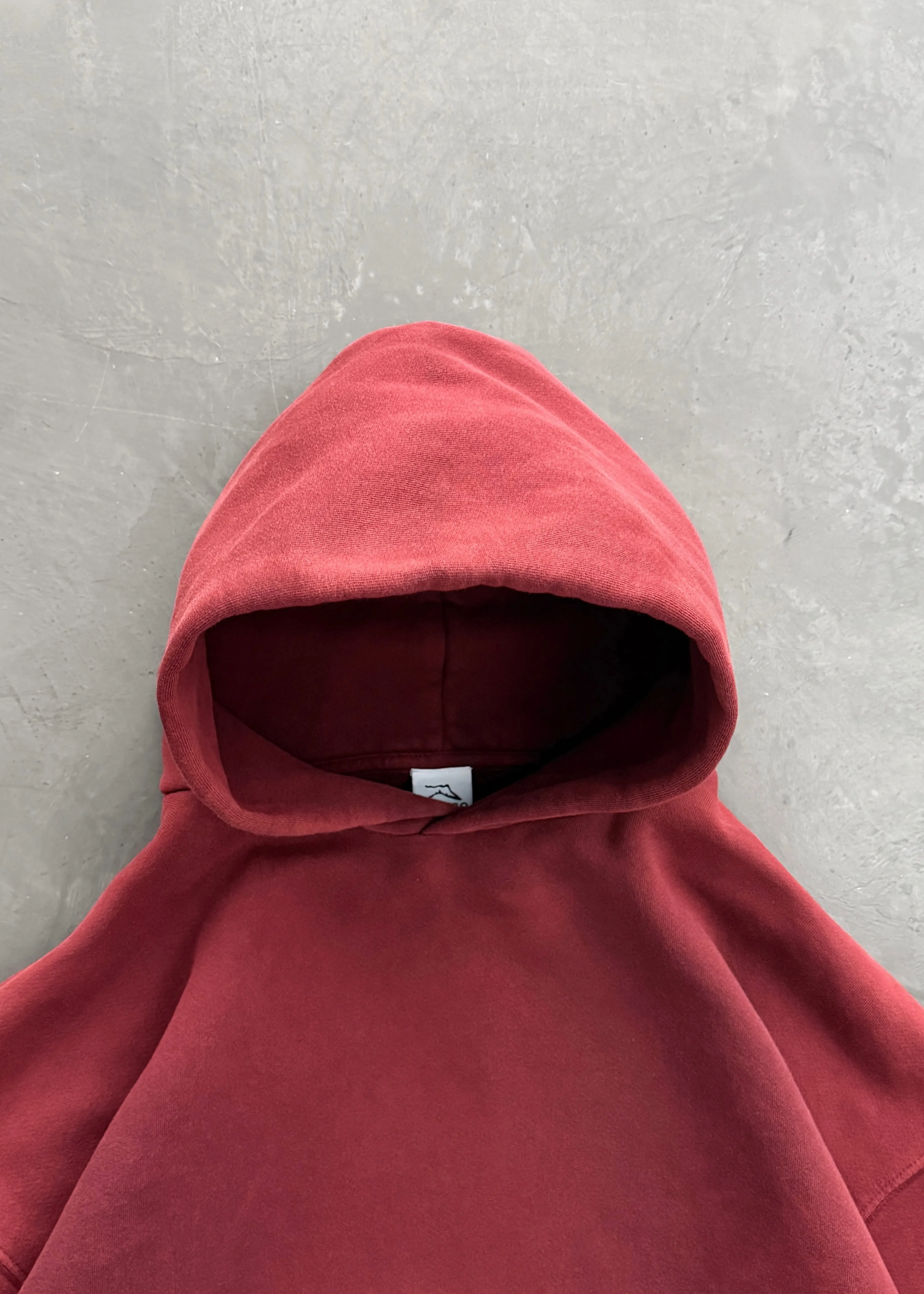 HOODIE - SUN FADED MAROON sold by Akimbo product image thumbnail 4