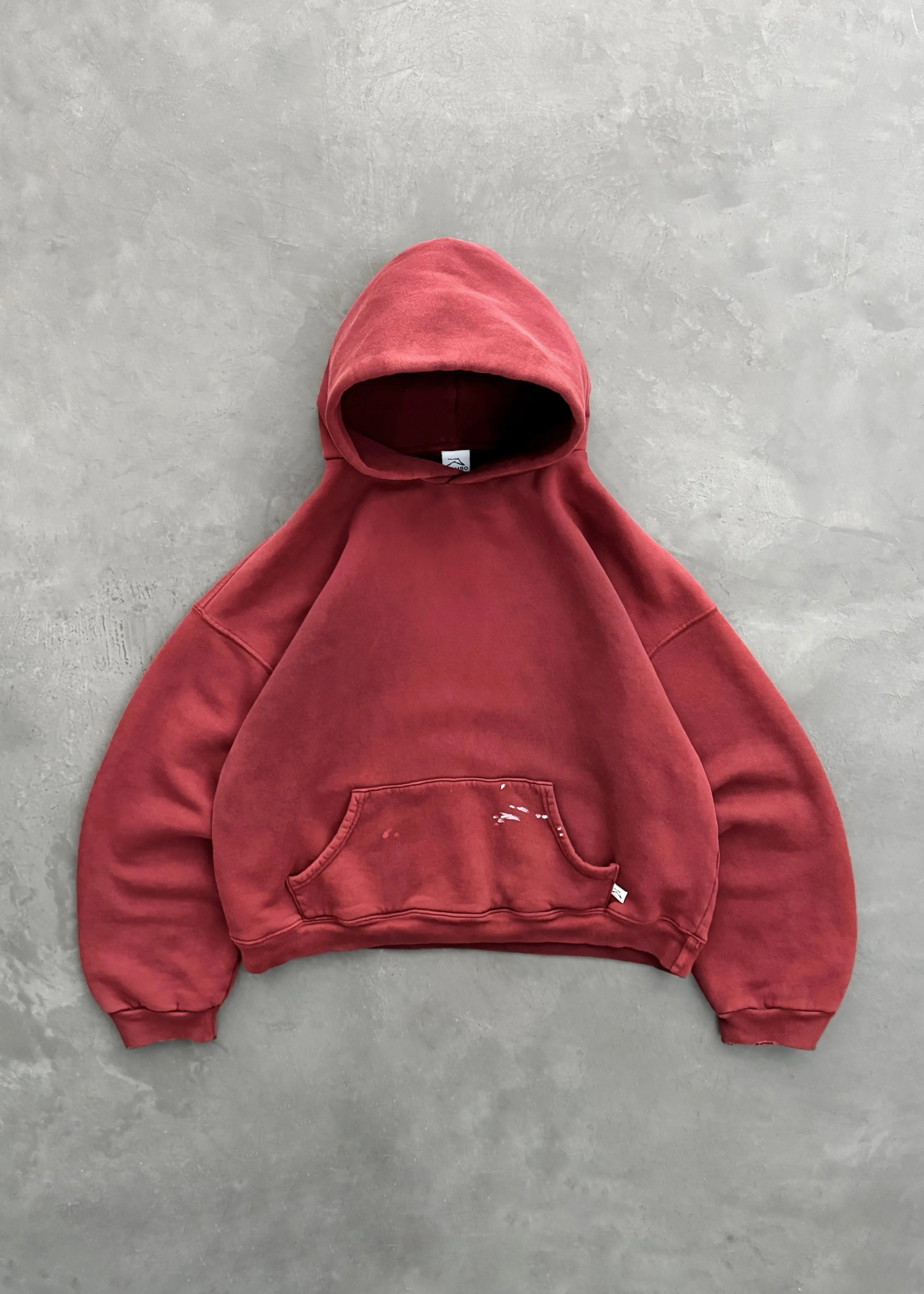 HOODIE - SUN FADED MAROON sold by Akimbo