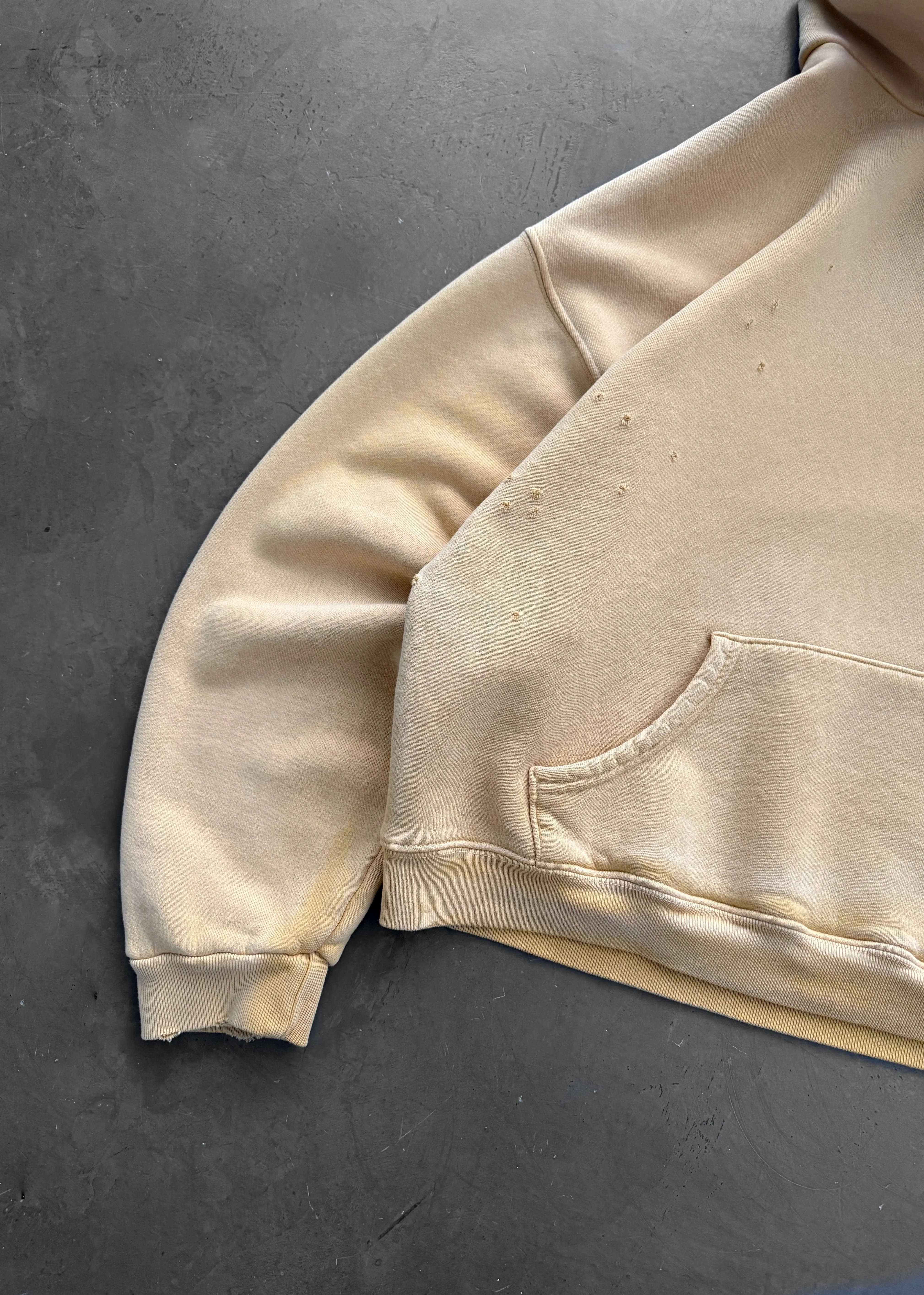 HOODIE - SUN FADED YELLOW sold by Akimbo product image thumbnail 5