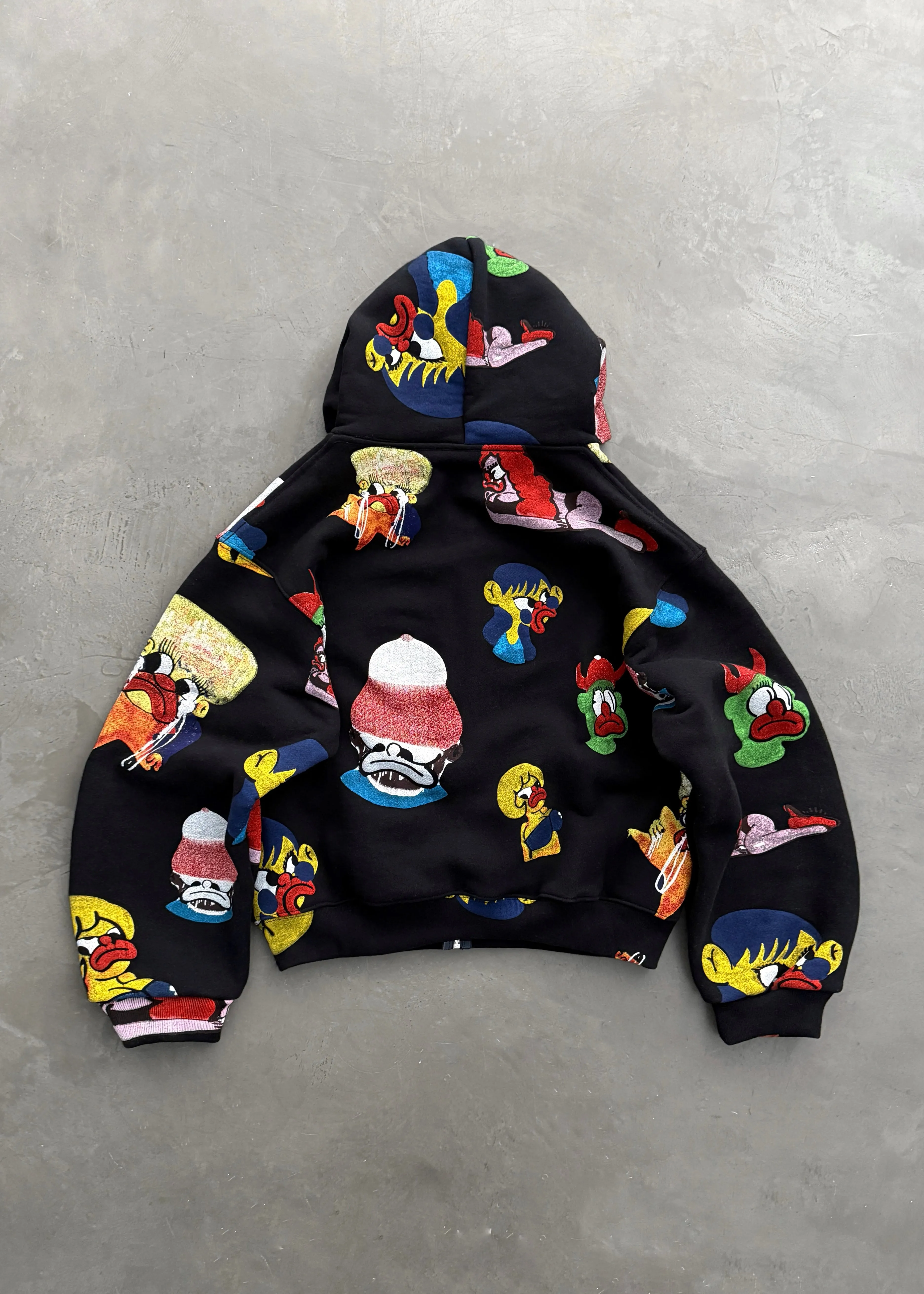 SLAWN NEIGHBORHOOD BLACK ZIP-UP sold by Akimbo product image thumbnail 3