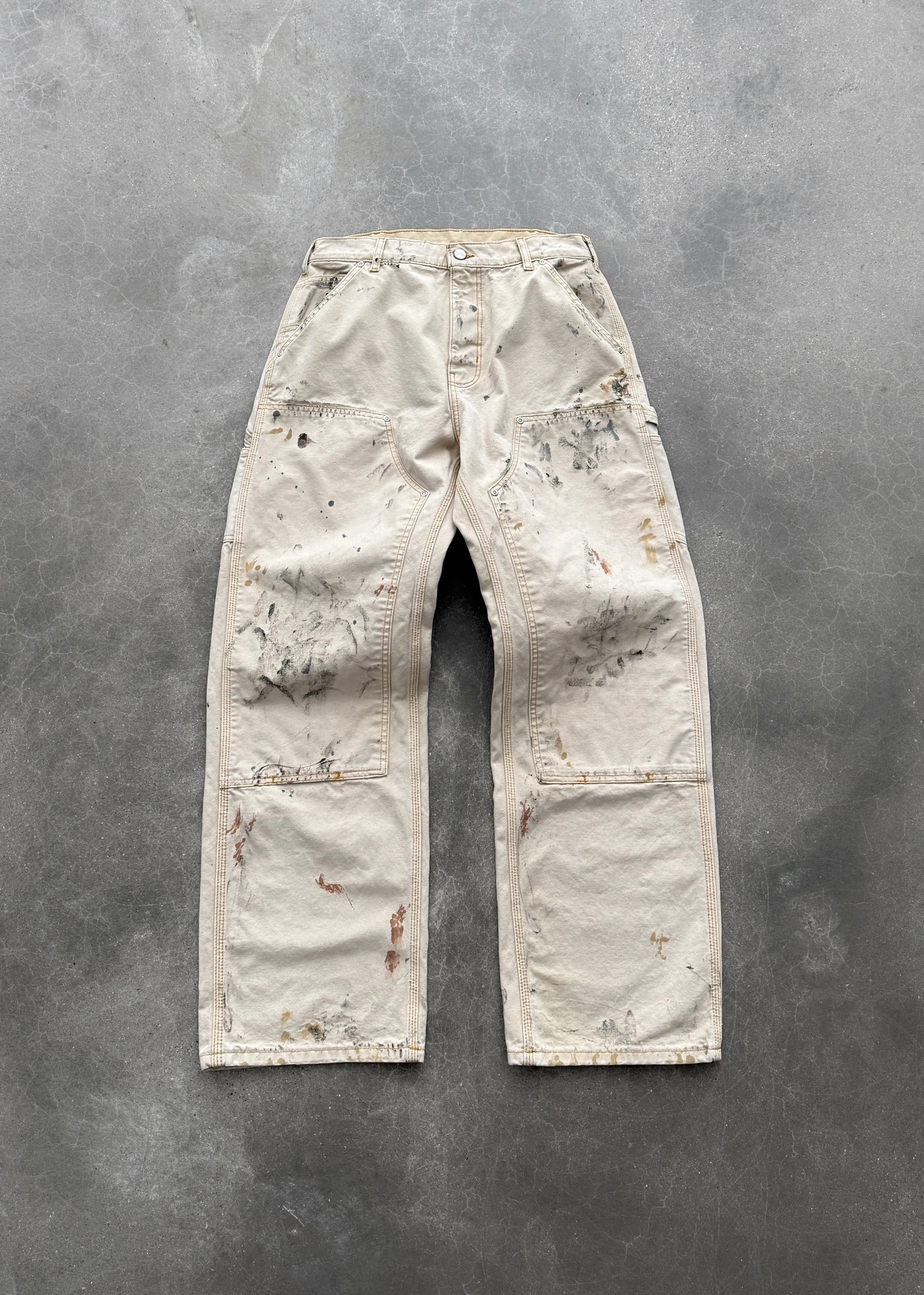 CANVAS DOUBLE KNEE - PAINTER PANTS sold by Akimbo