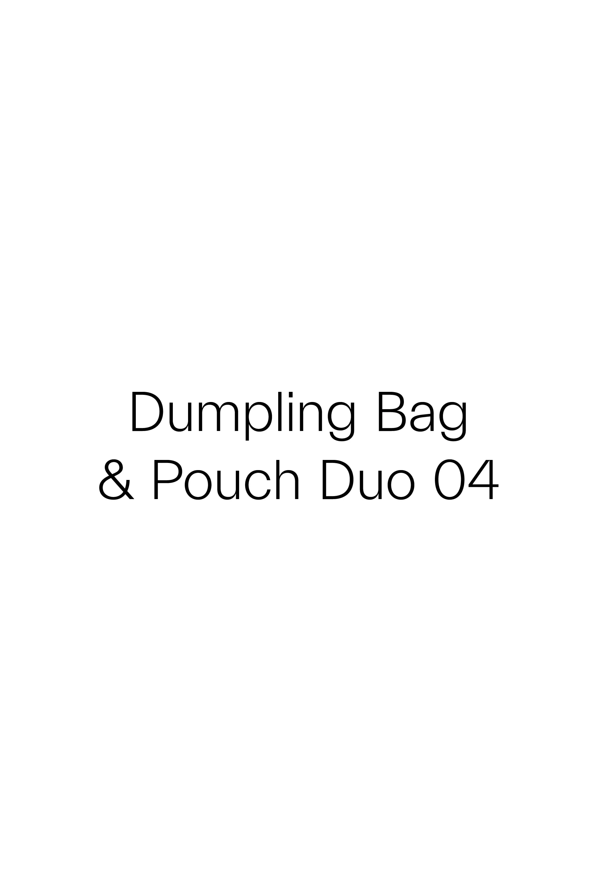 Dumpling Bag & Pouch Duo 04 sold by Beyond The Vines product image thumbnail 3