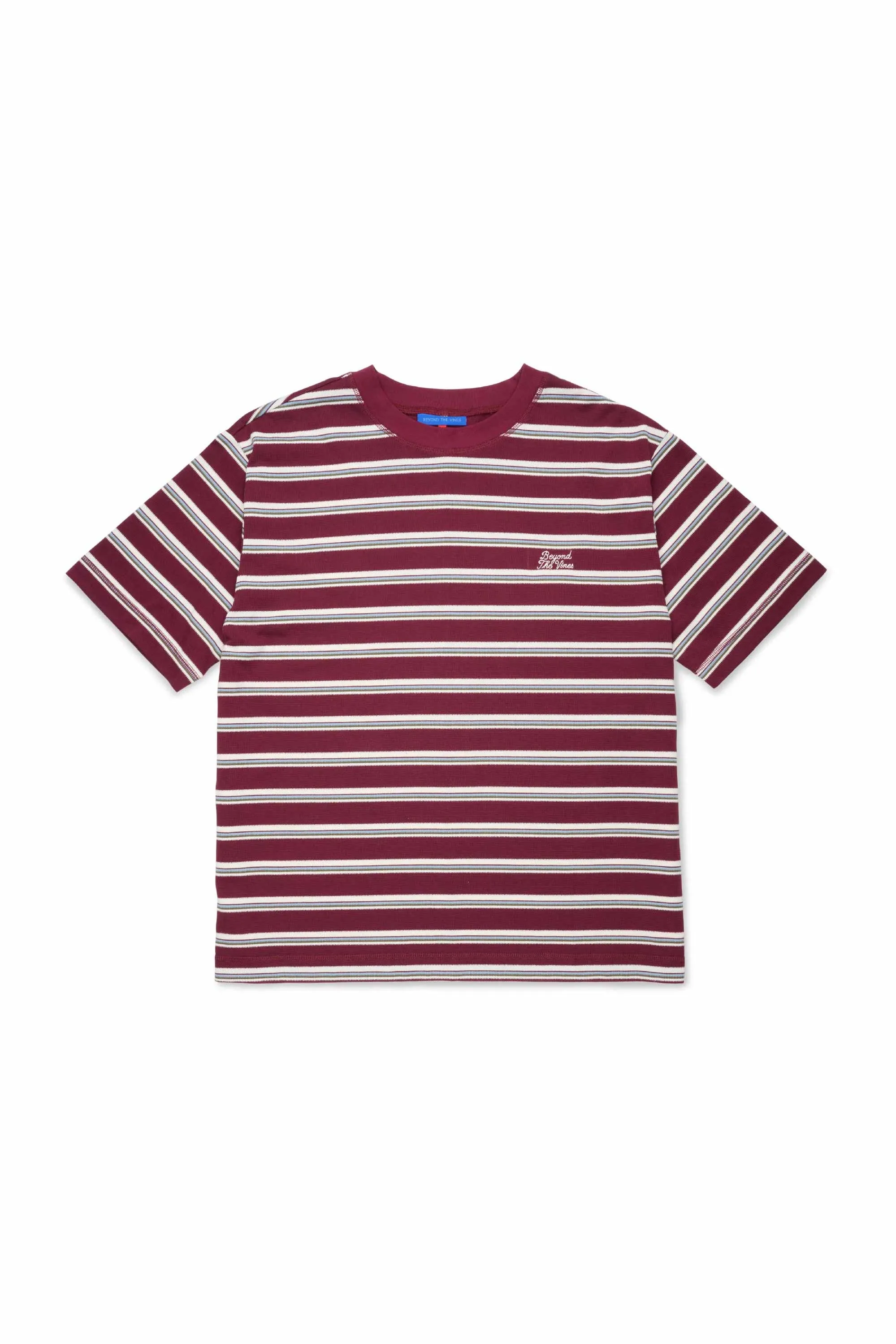Mens Striped Relaxed T Shirt sold by Beyond The Vines
